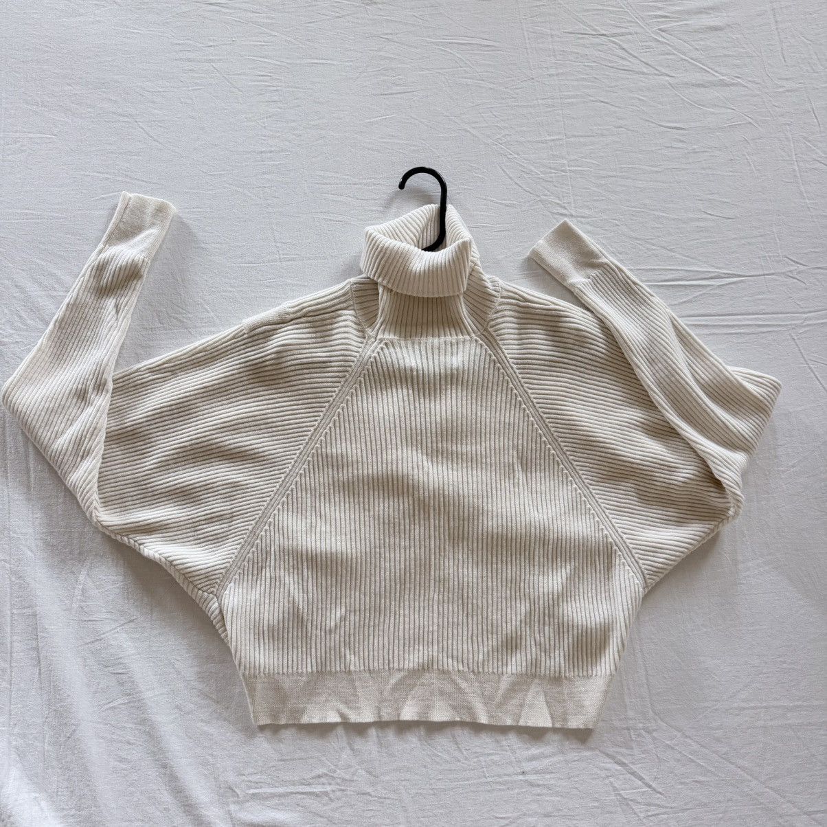 Allsaints AllSaints Marias Jumper XS 100% Merino Wool Cropped Layered Size XS / US 0-2 / IT 36-38 - 17 Thumbnail