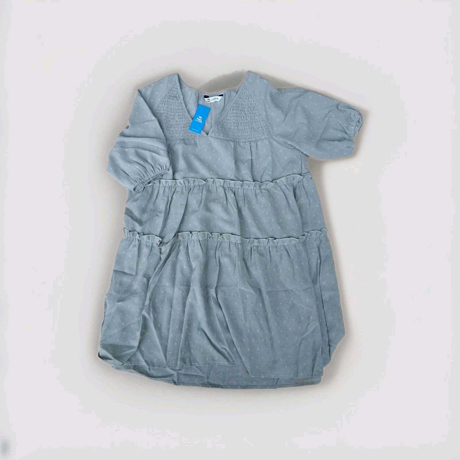 Other Women's Medium Smocked Tiered Dress Size M / US 6-8 / IT 42-44 - 1 Thumbnail