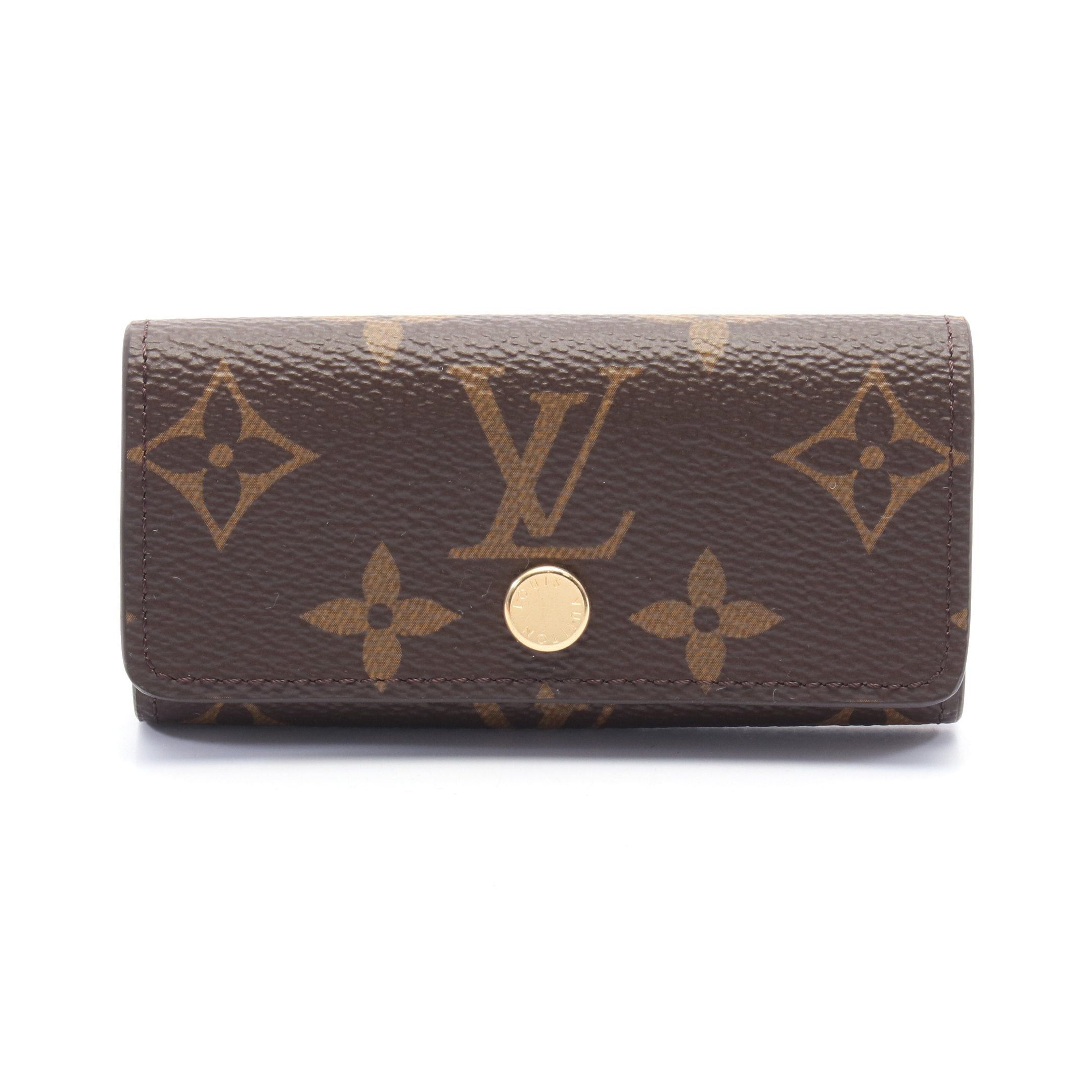 Louis Vuitton Louis Vuitton Multicle 4 Monogram Ring Chain Key Case Brown Size ONE SIZE - 1 Thumbnail