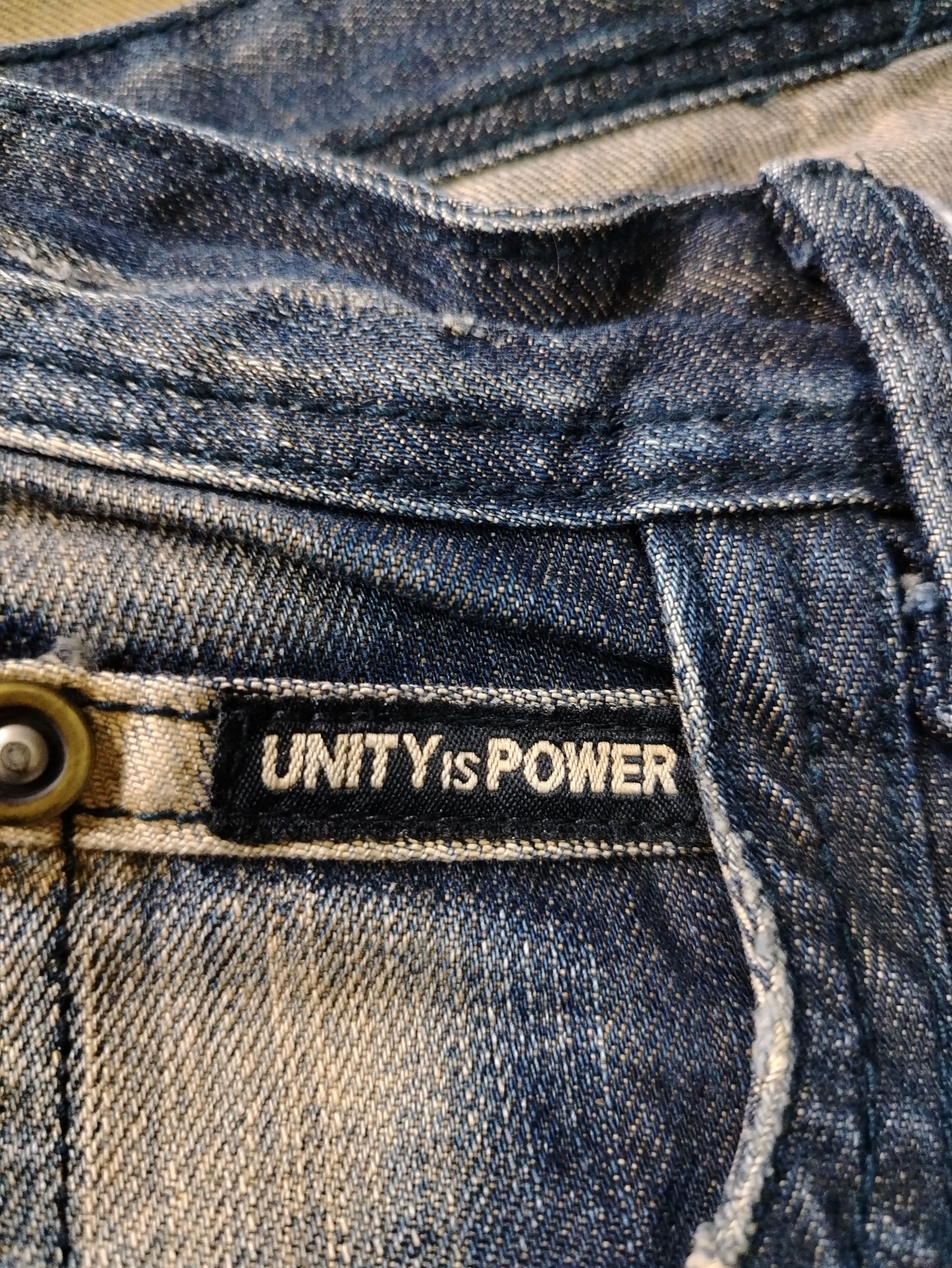 Casablanca Unity is Power Distressed denim Size US 33 - 5 Thumbnail