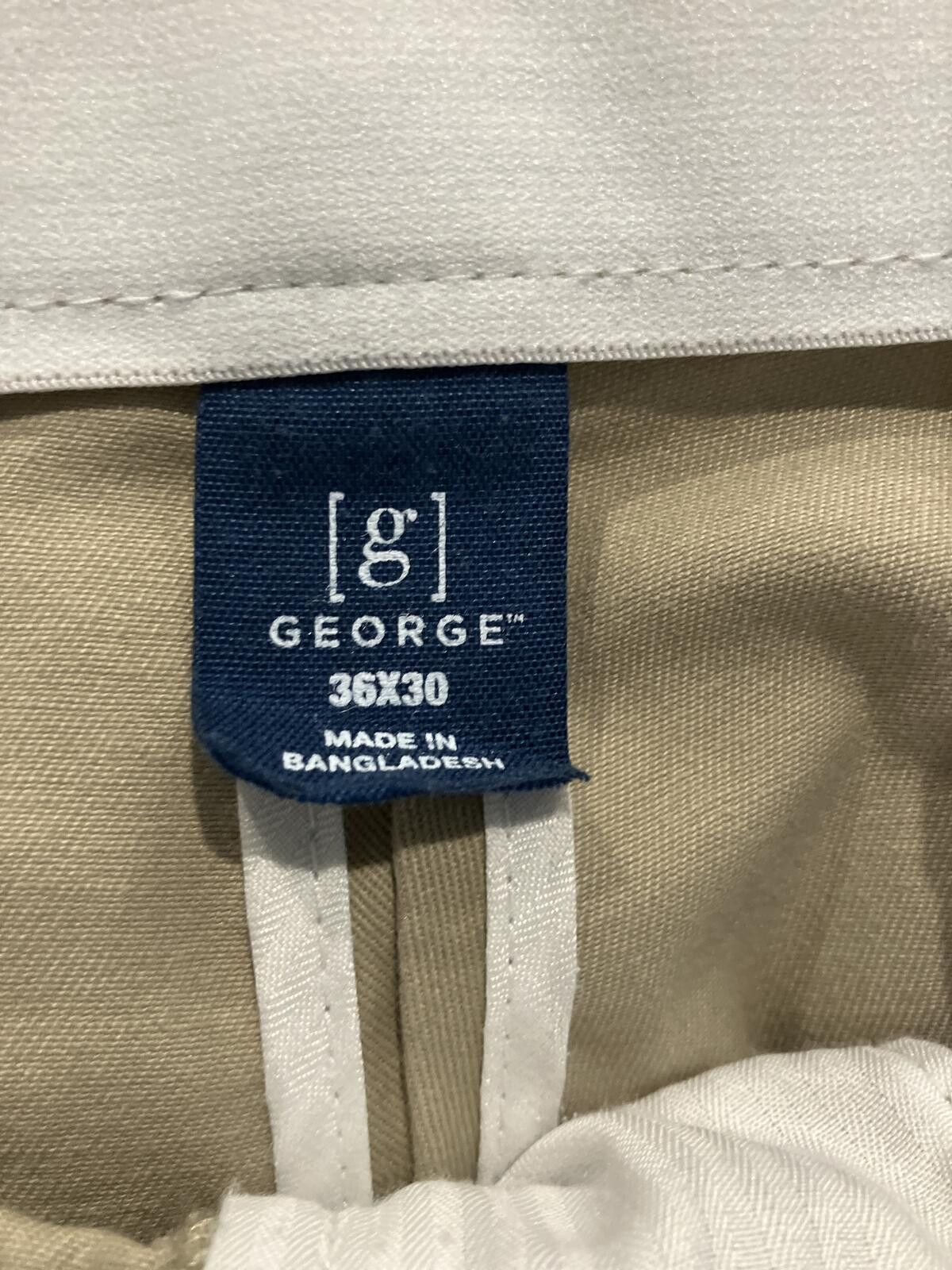 George Pre Love Classic Khaki George Pants Size US 36 / EU 52 - 5 Thumbnail