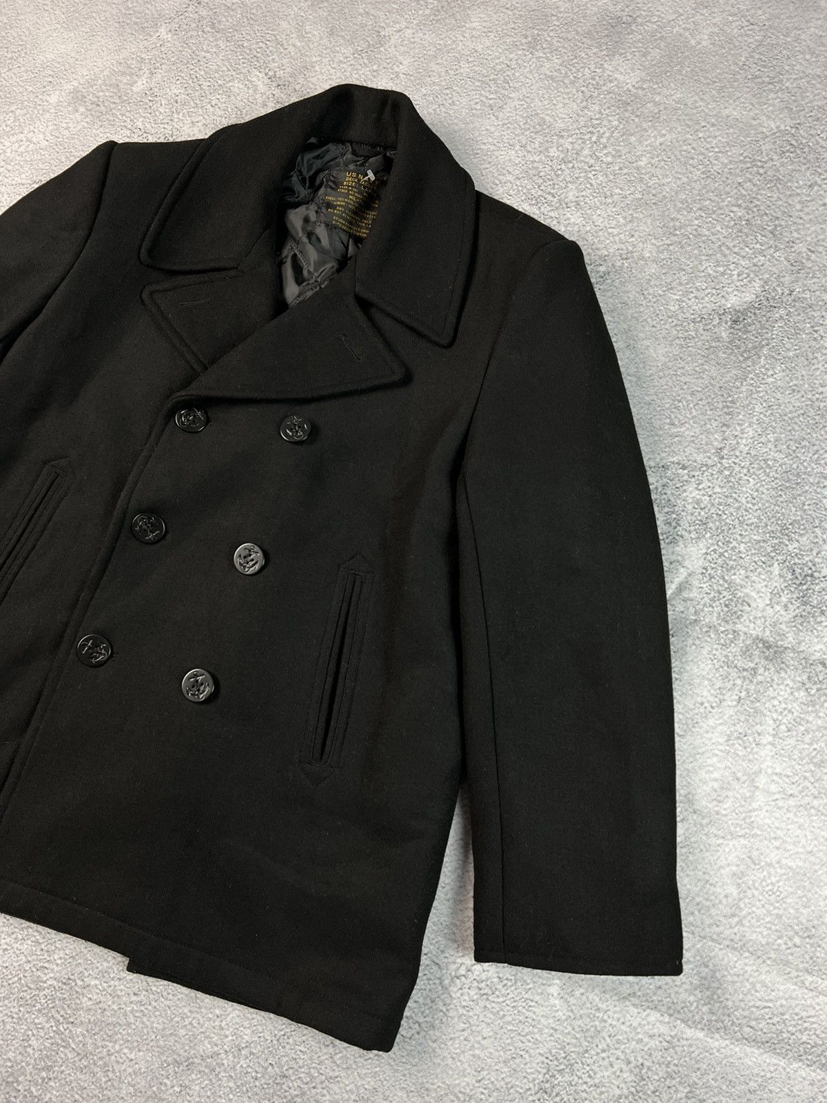Vintage Vintage US Navy Deck Jacket Size US L / EU 52-54 / 3 - 3 Thumbnail
