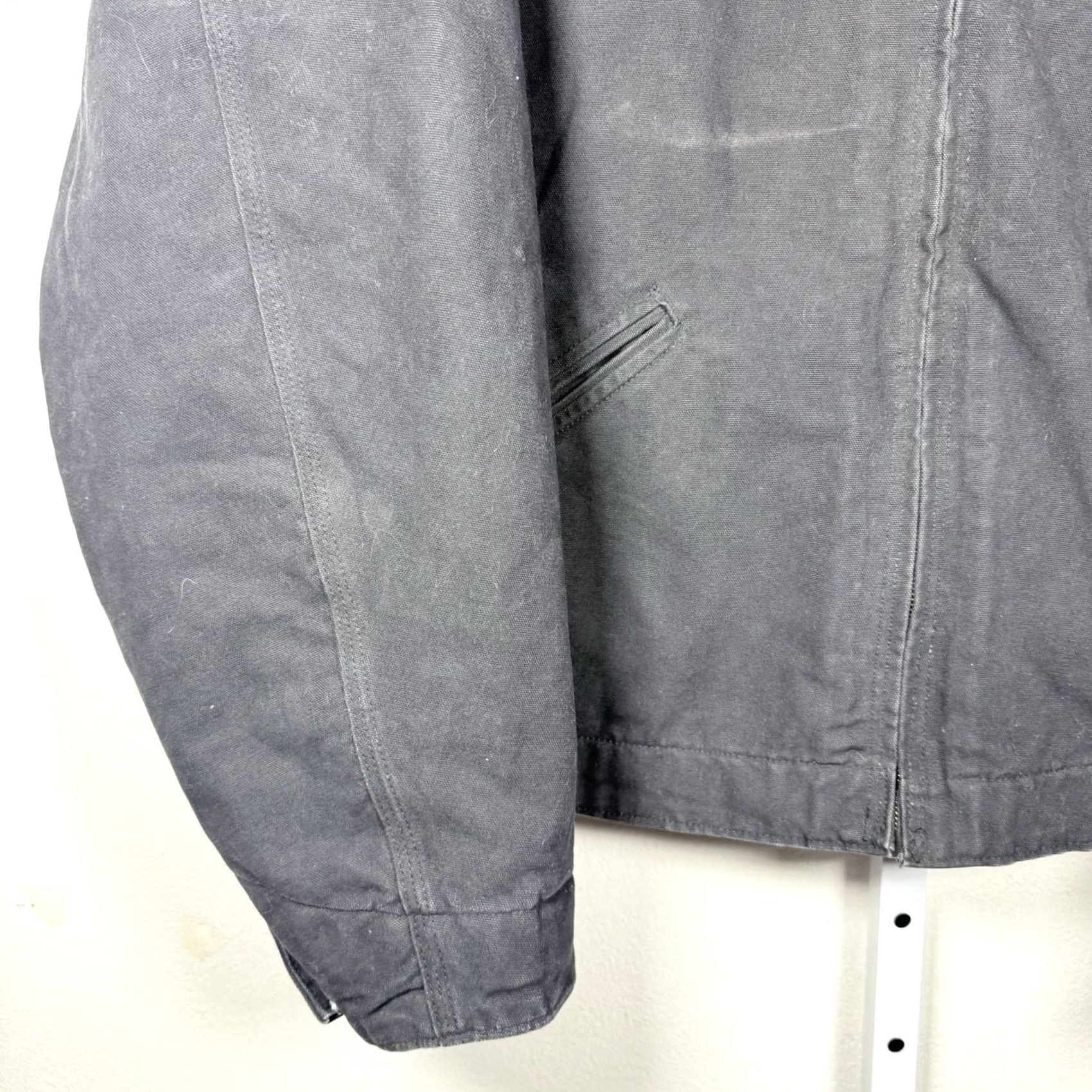 Carhartt VINTAGE Carhartt J97 Blk Size 3XL Tall Detroit Jacket Bomber Shirt Mens Size US XXL / EU 58 / 5 - 7 Thumbnail