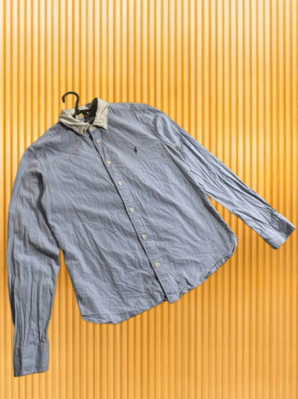 Allsaints Allsaints vintage shirt button ups basic logo Size US S / EU 44-46 / 1 - 1 Thumbnail