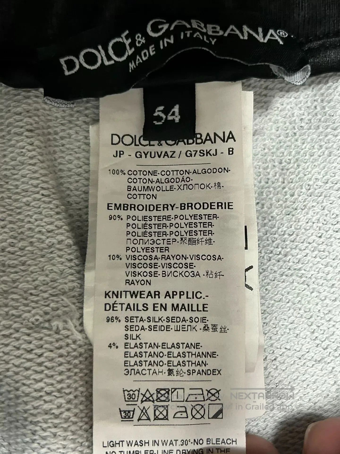 Dolce & Gabbana Dolce & Gabbana Embroidered Sweatpants. Size US 36 / EU 52 - 6 Thumbnail