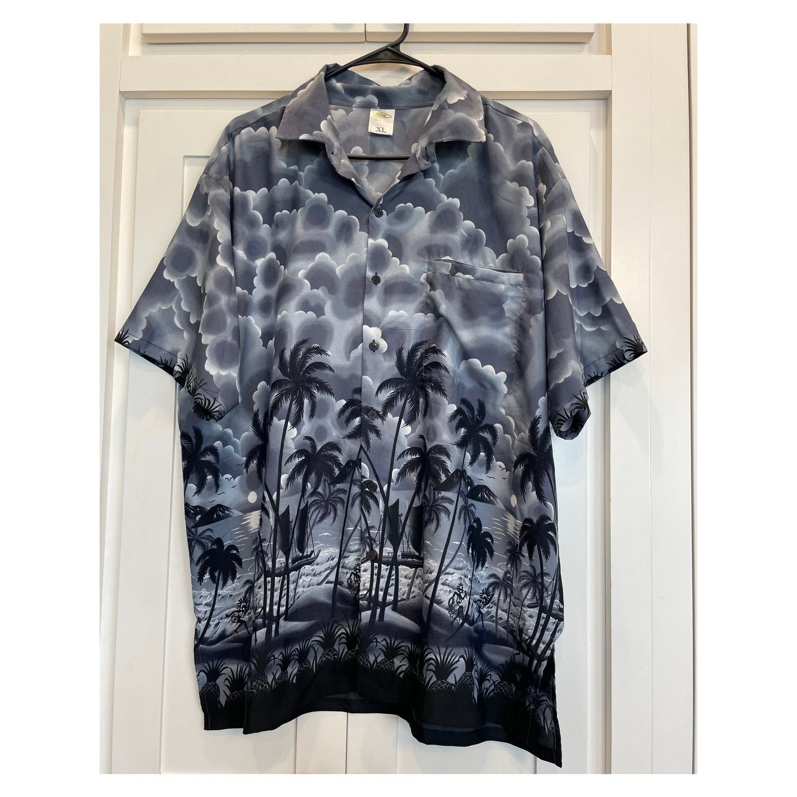 Other Rima Beachwear blue hawaiian button up XL Size US XL / EU 56 / 4 - 1 Thumbnail