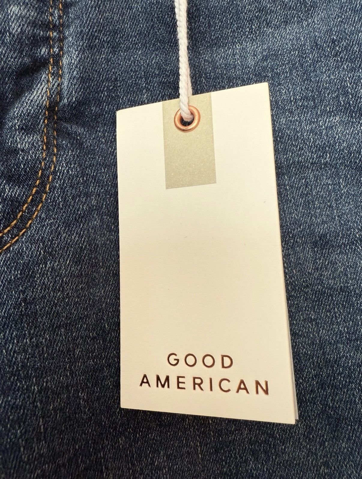 Good American Good American Good Leg Mid-Rise Skinny Leg Tummy Tech GL873T Size 27" / US 4 / IT 40 - 2 Thumbnail