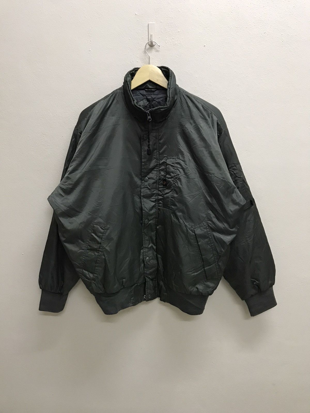 Japanese Brand Xebec Urban Utility Wear & Gear Quilted Lined Bomber Jacket Size US XL / EU 56 / 4 - 3 Thumbnail