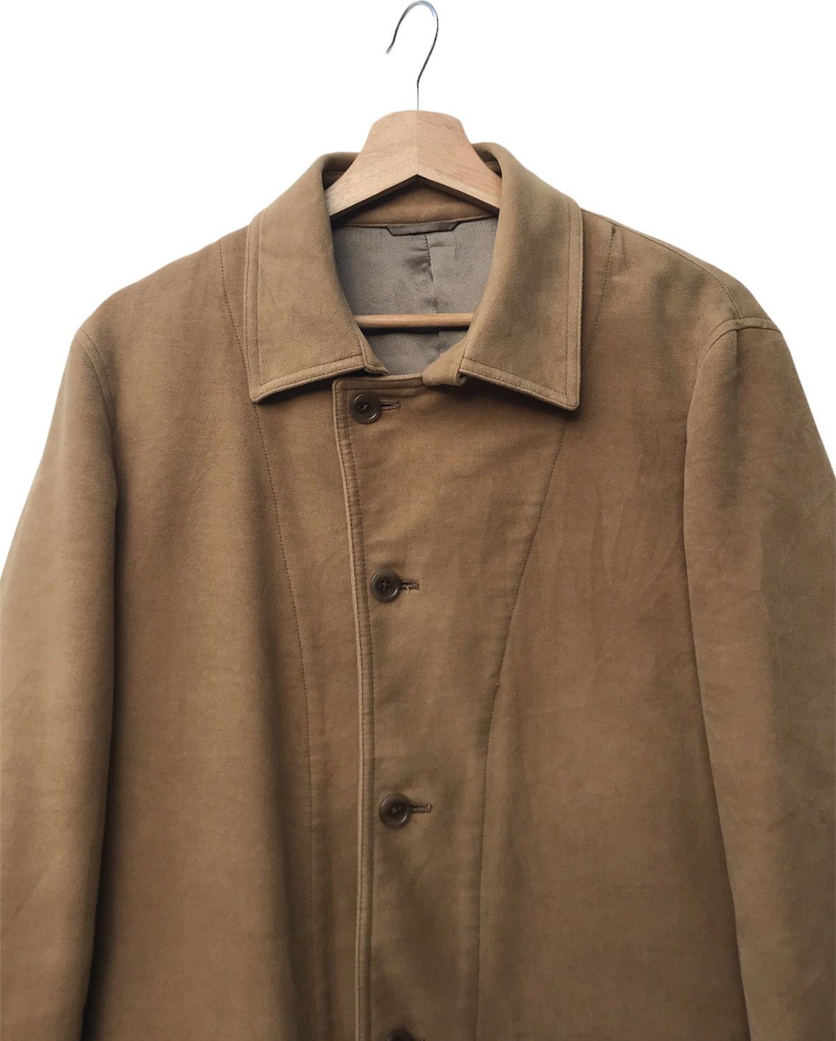 Calvin Klein × Calvin Klein 205W39NYC ‼️OFFER ME‼️ Calvin Klein Cotton Suede Jacket Size US M / EU 48-50 / 2 - 6 Thumbnail