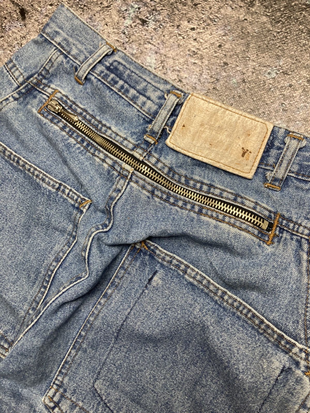 Marithe + Francois Girbaud × Vintage Jeans Zip Marithe Francois Girbaud ZipPants Opium zipper Size US 26 / EU 42 - 11 Thumbnail