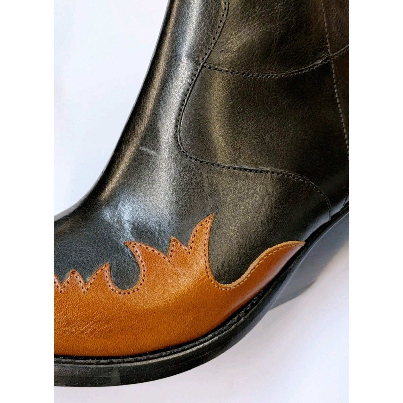 Vetements VETEMENTS Leather Ankle Boots US7. EU37 Size US 7 / IT 37 - 6 Thumbnail