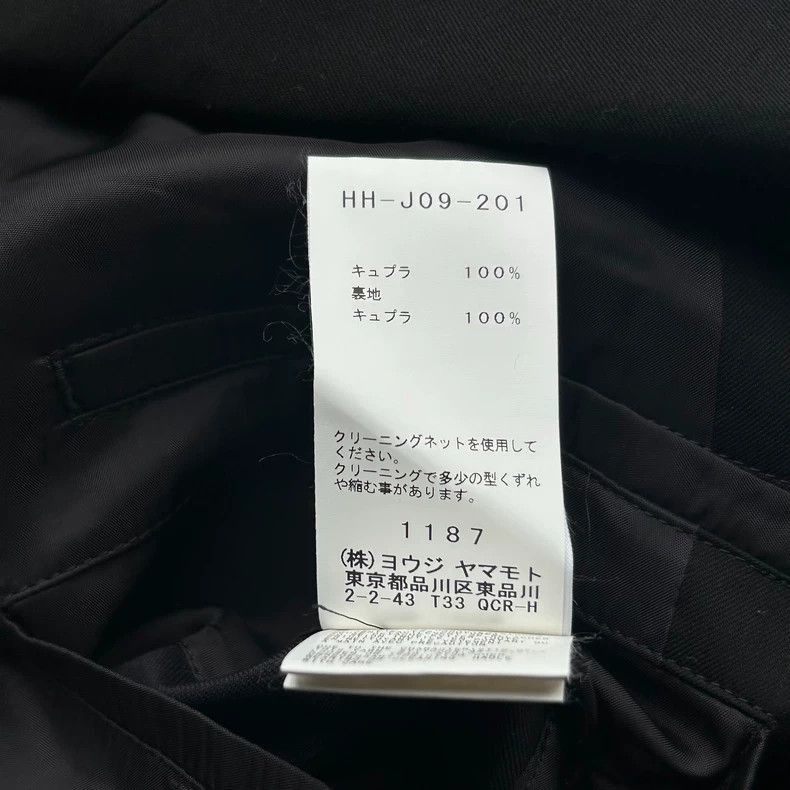 Yohji Yamamoto Yohji Yamamoto Yohji Yamamoto Black Long-Sleeve Suit Jacke Size US M / EU 48-50 / 2 - 7 Thumbnail