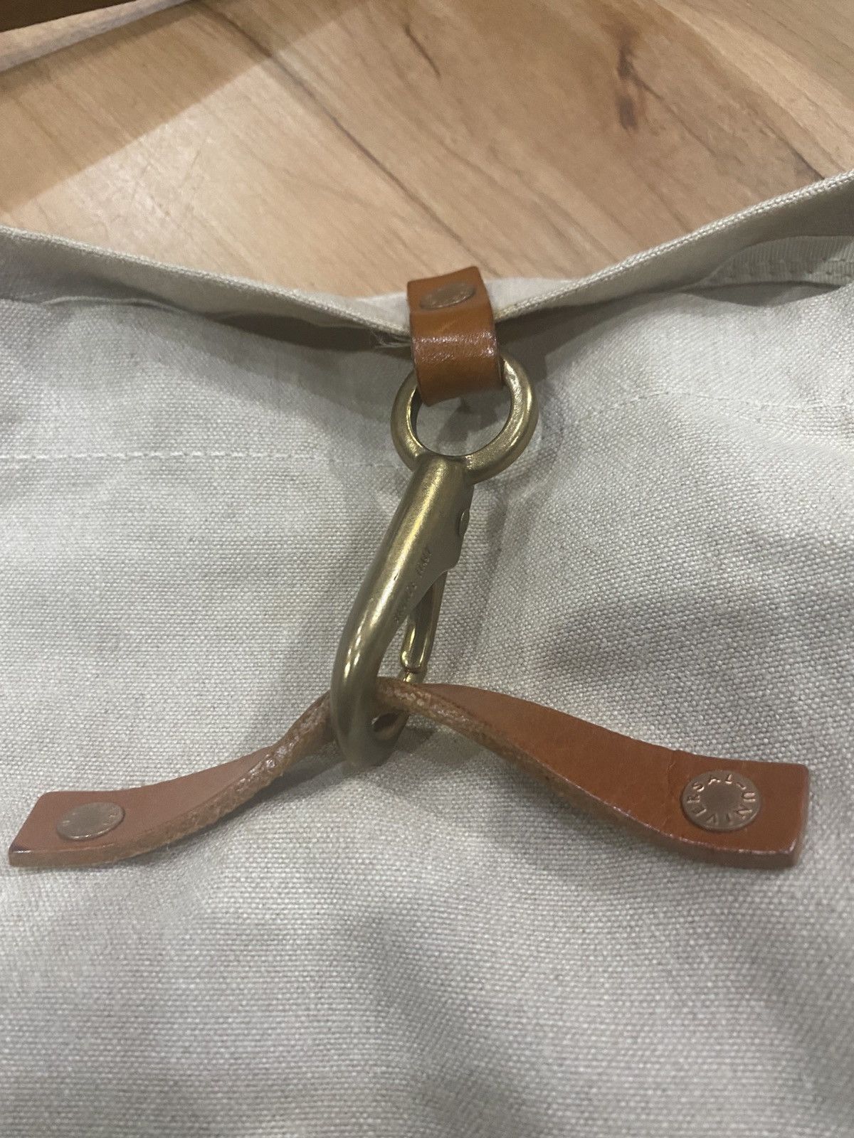 Japanese Brand × Leather Japanese style canvas shoulder bag Size ONE SIZE - 3 Thumbnail