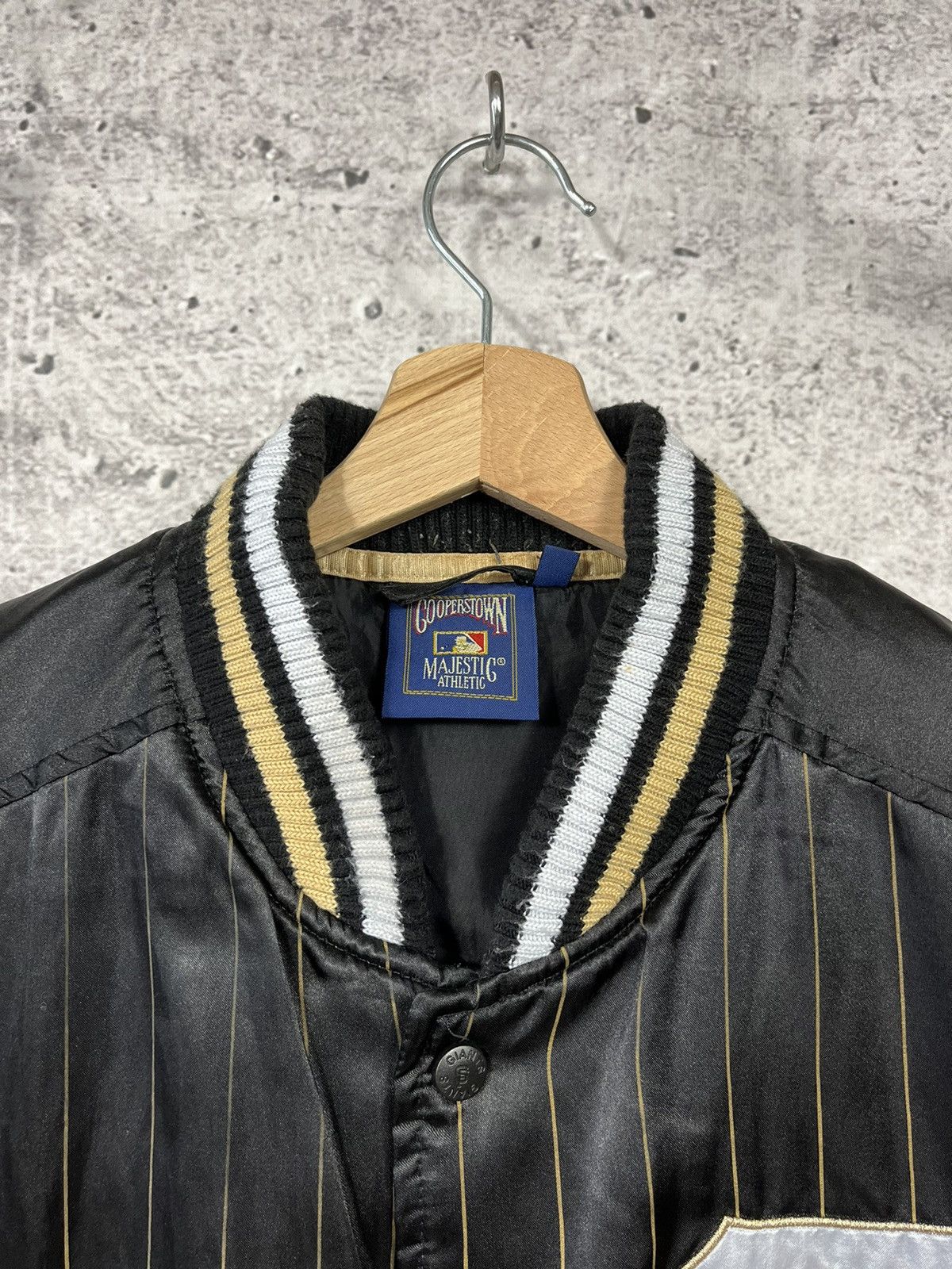 Cooperstown Collection San Francisco Giants NBL satin bomber jacket Size US L / EU 52-54 / 3 - 2 Thumbnail