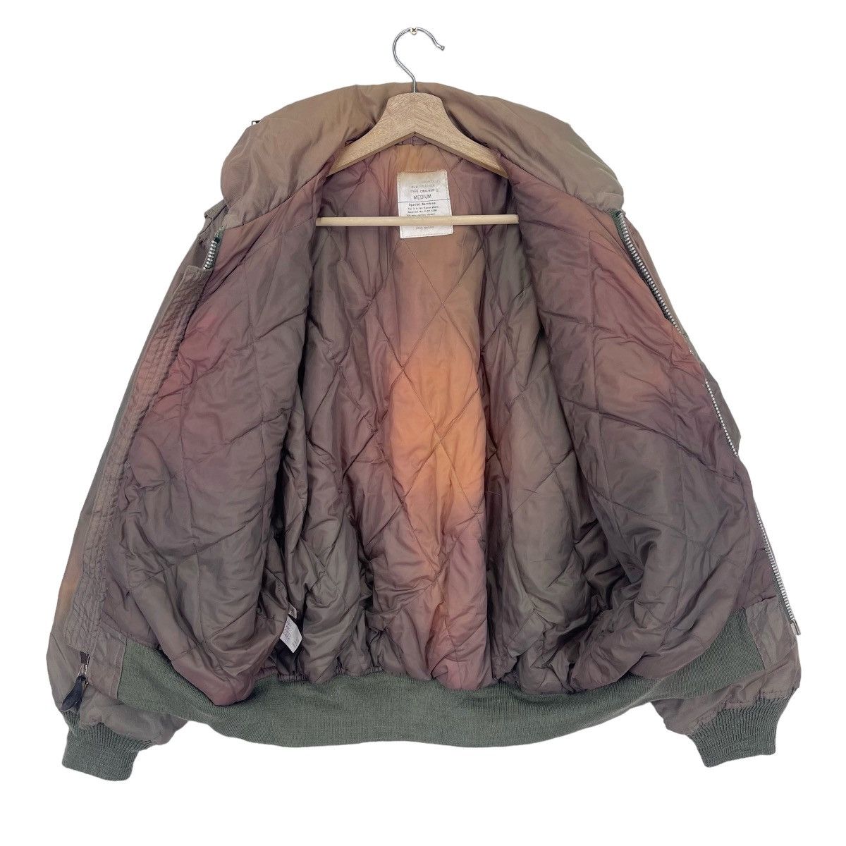 Buzz Rickson's × Vintage 80’s USAF Faded Flyers Bomber Jacket Size US M / EU 48-50 / 2 - 5 Thumbnail