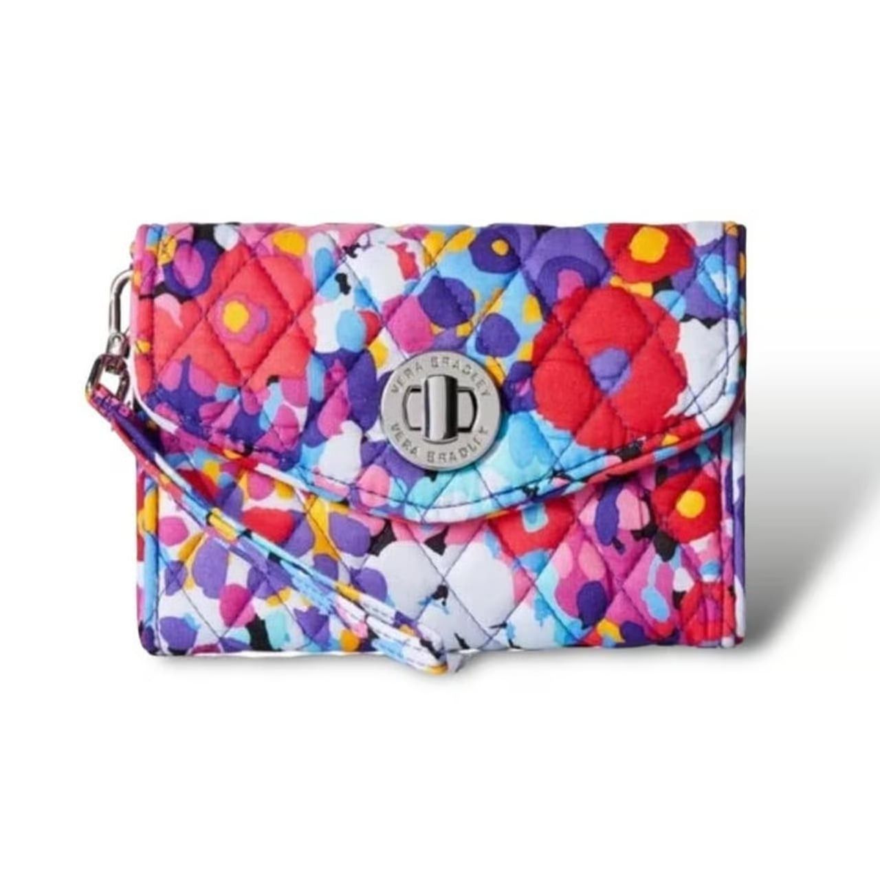 Vera Bradley 5 Vera Bradley Wallet Clutches Travel Storage Paisley Floral Size ONE SIZE - 7 Thumbnail