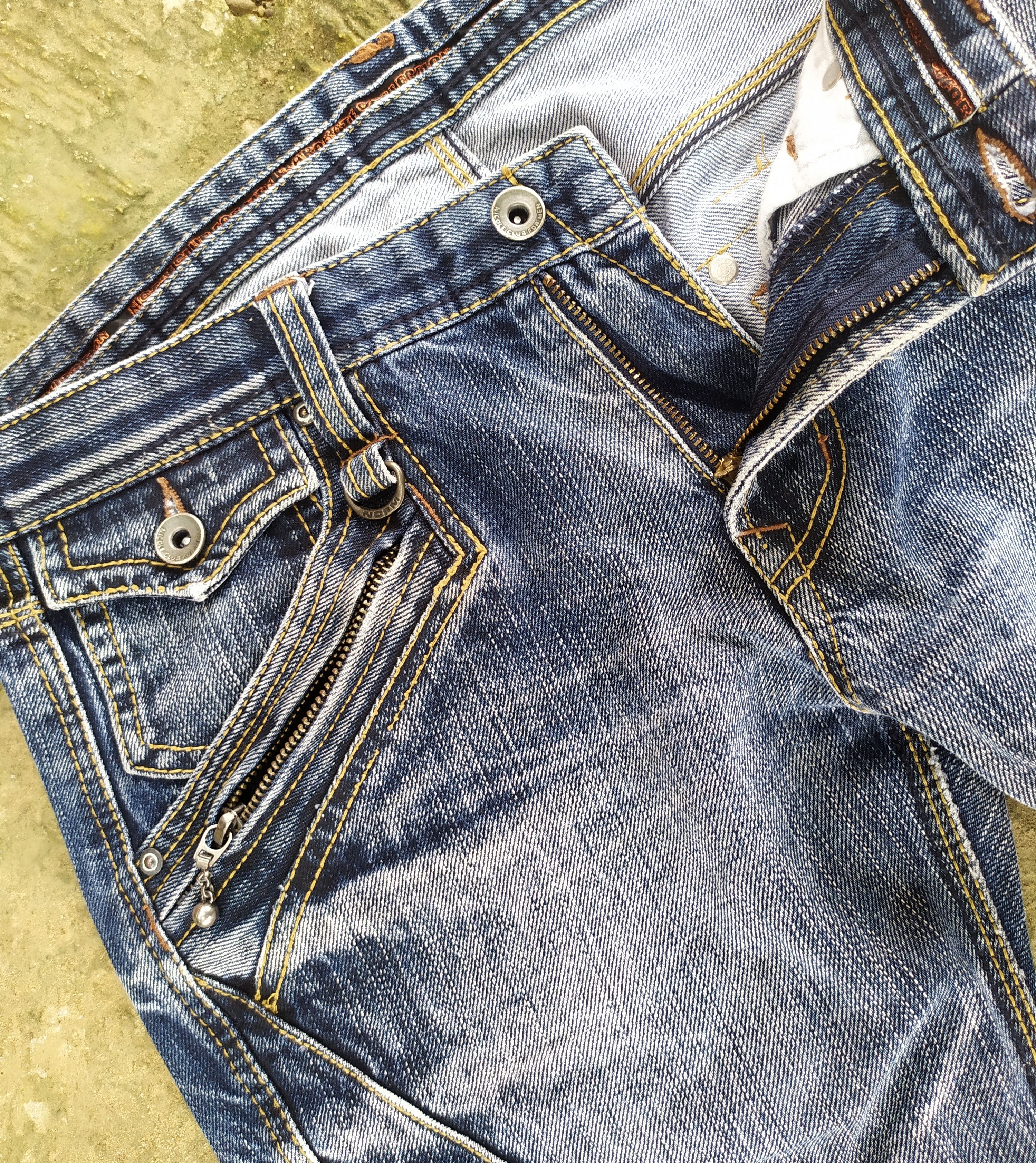 Tornado Mart NCFM Nicole Club For Men Flared Denim Pants Size US 32 / EU 48 - 4 Thumbnail