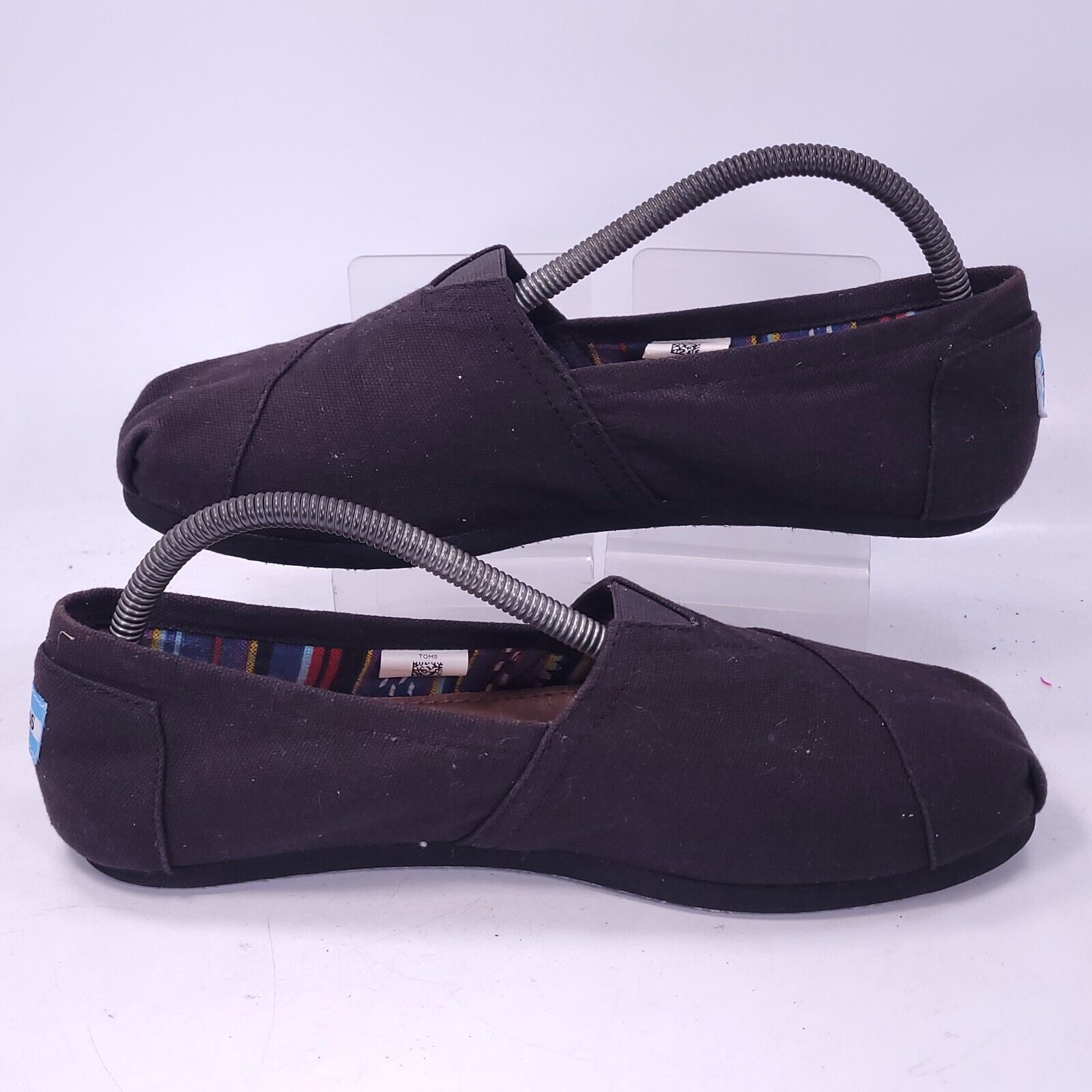 Toms Toms Casual Round Toe Ballet Flat Womens Size 9.5 Black Size US 9.5 / IT 39.5 - 5 Thumbnail