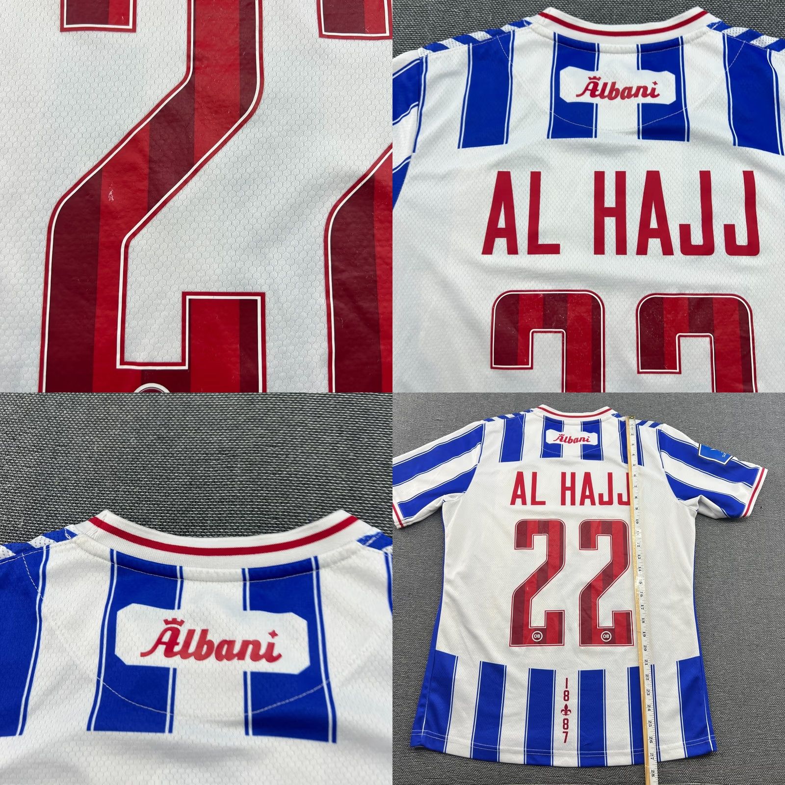 Hummel Hummel Odense 2023 2024 Home Remi Al Hajj Mens Football Jersey Small Super Liga Size US S / EU 44-46 / 1 - 10 Thumbnail