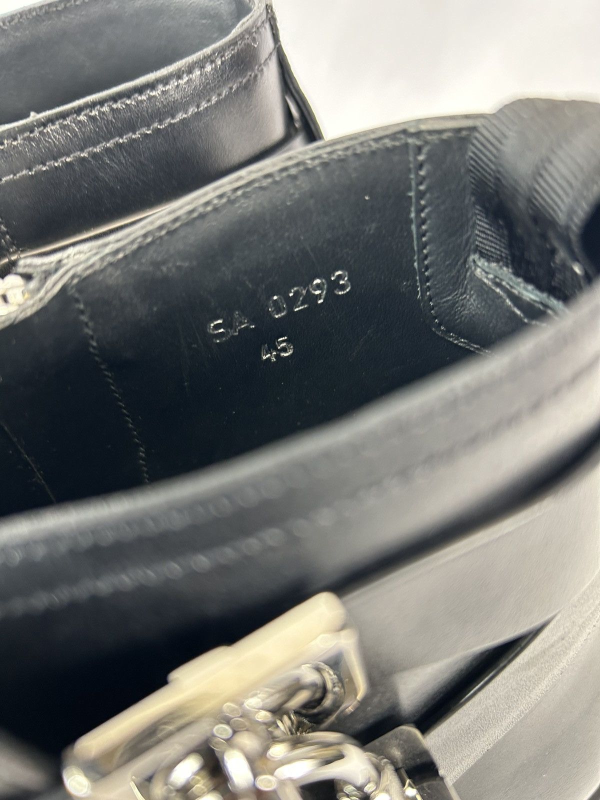 Givenchy Givenchy Lock Ankle Boots In Leather Size US 12 / EU 45 - 3 Thumbnail