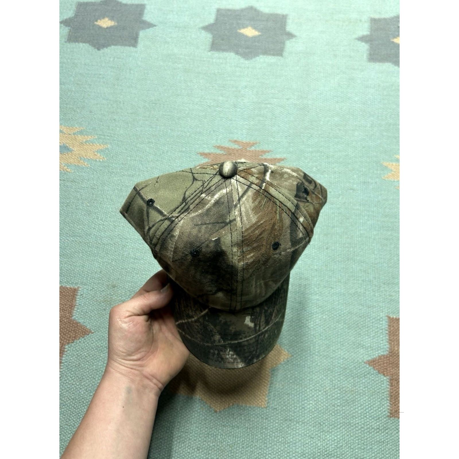 Realtree Realtree AP camo snapback hat cap woodland camouflage hunting adjustable Hat Mens Adjustable Camouflage Realtree AP camo snapback hat Size ONE SIZE - 3 Thumbnail