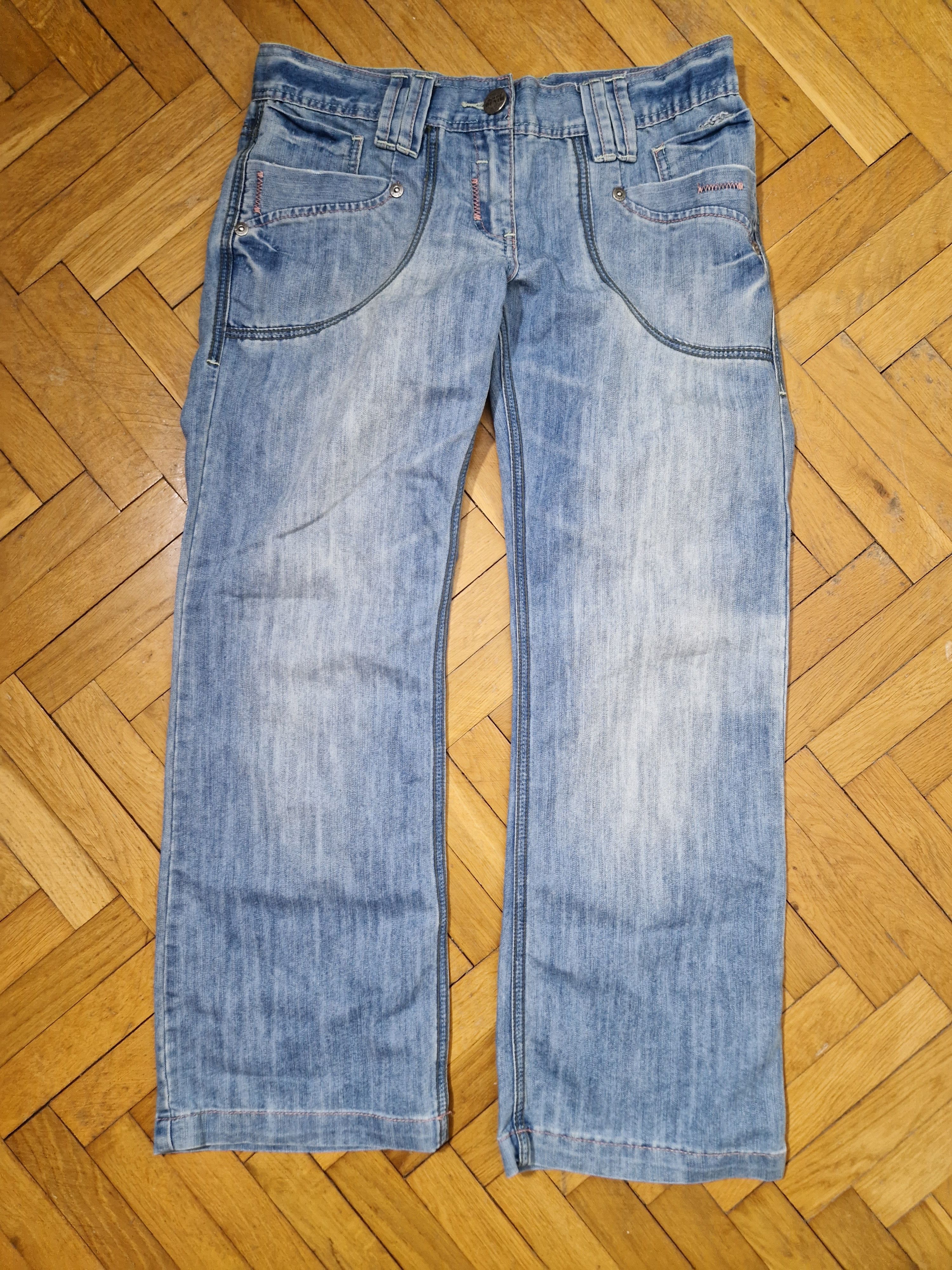 Miss Sixty × Vintage vintage wide leg low waist denim pants y2k 2000s Size 28" / US 6 / IT 42 - 1 Thumbnail