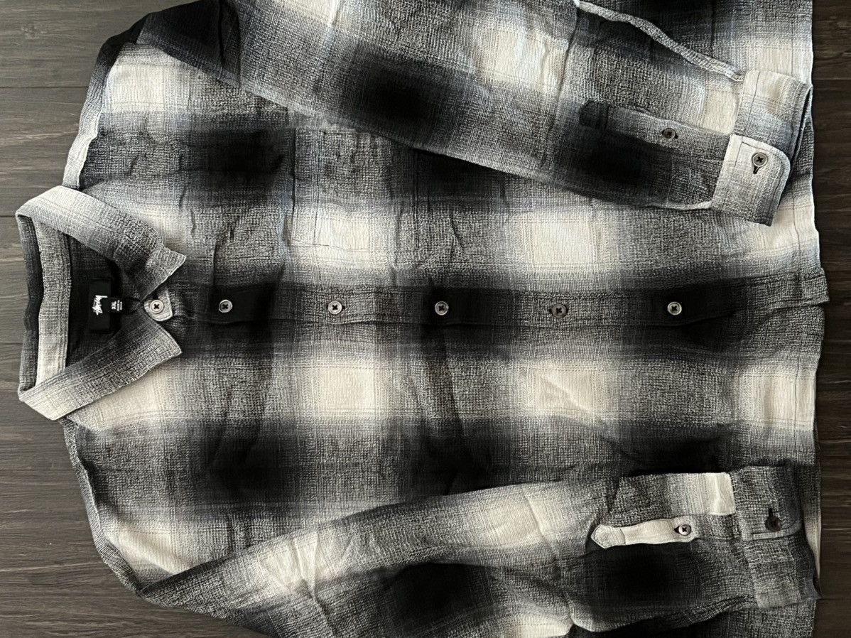 Stussy Stussy loose weave plaid shirt XXL Size US XXL / EU 58 / 5 - 6 Thumbnail