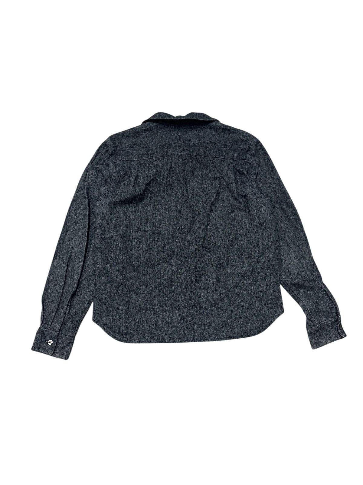 Tricot Comme des Garcons VINTAGE CDG TRICOT AD2000 BUTTON UP SHIRT Size M / US 6-8 / IT 42-44 - 2 Thumbnail
