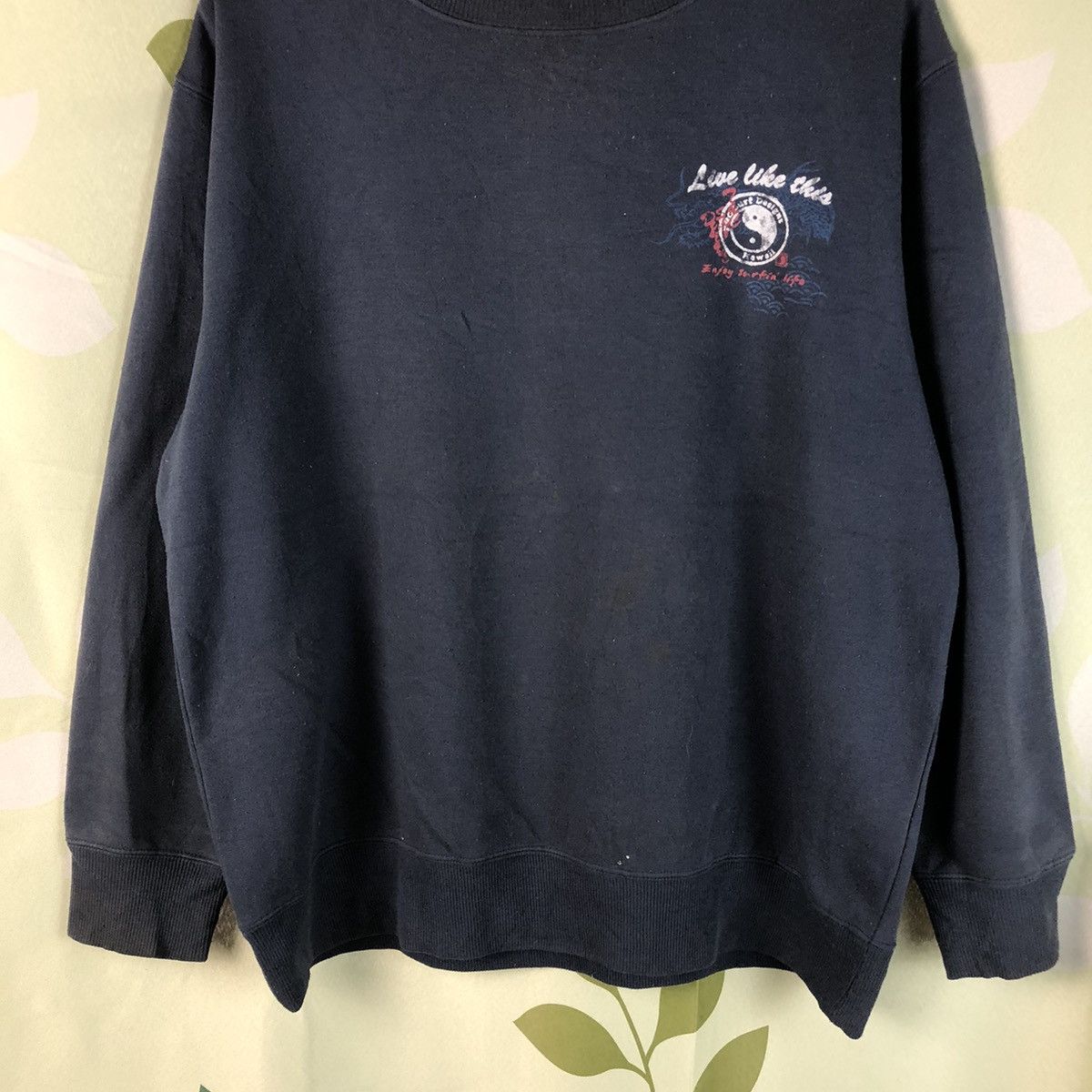 Japanese Brand T&C Surf Designs vintage Dark Blue Sweatshirt #7440 Size US L / EU 52-54 / 3 - 7 Thumbnail