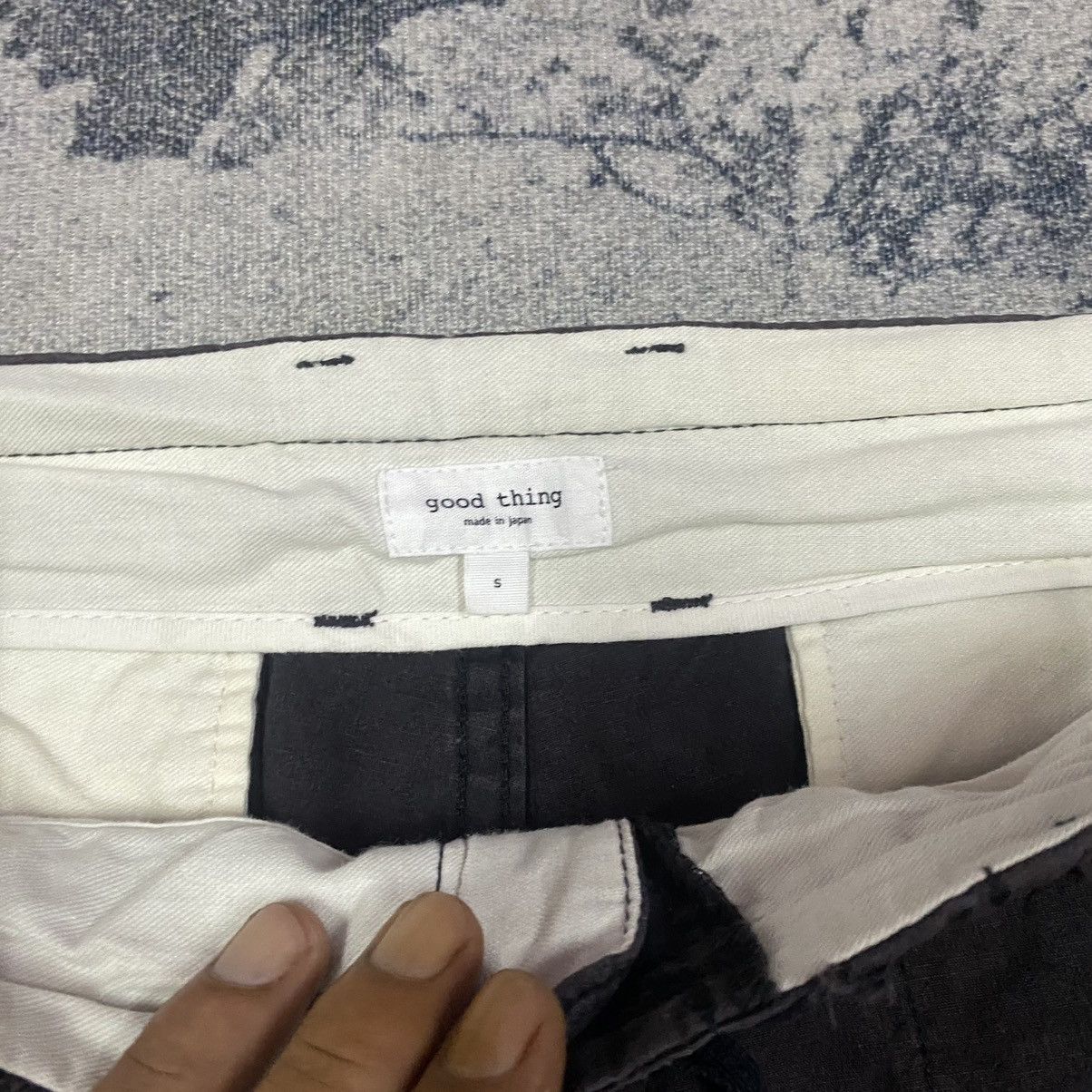Japanese Brand Vintage Japan Made Good Thing Drawstring Baker Pants Size US 31 - 4 Thumbnail