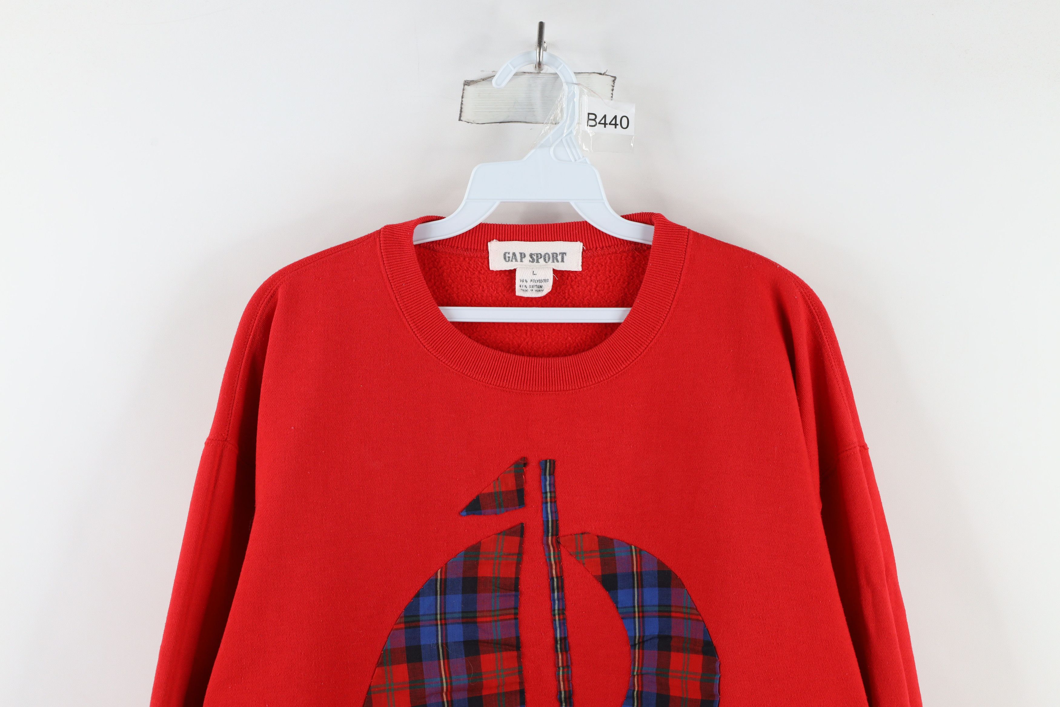 Gap × Vintage Vintage 80s Gap Sport Sailboat Sailing Crewneck Sweatshirt Size L / US 10 / IT 46 - 2 Thumbnail