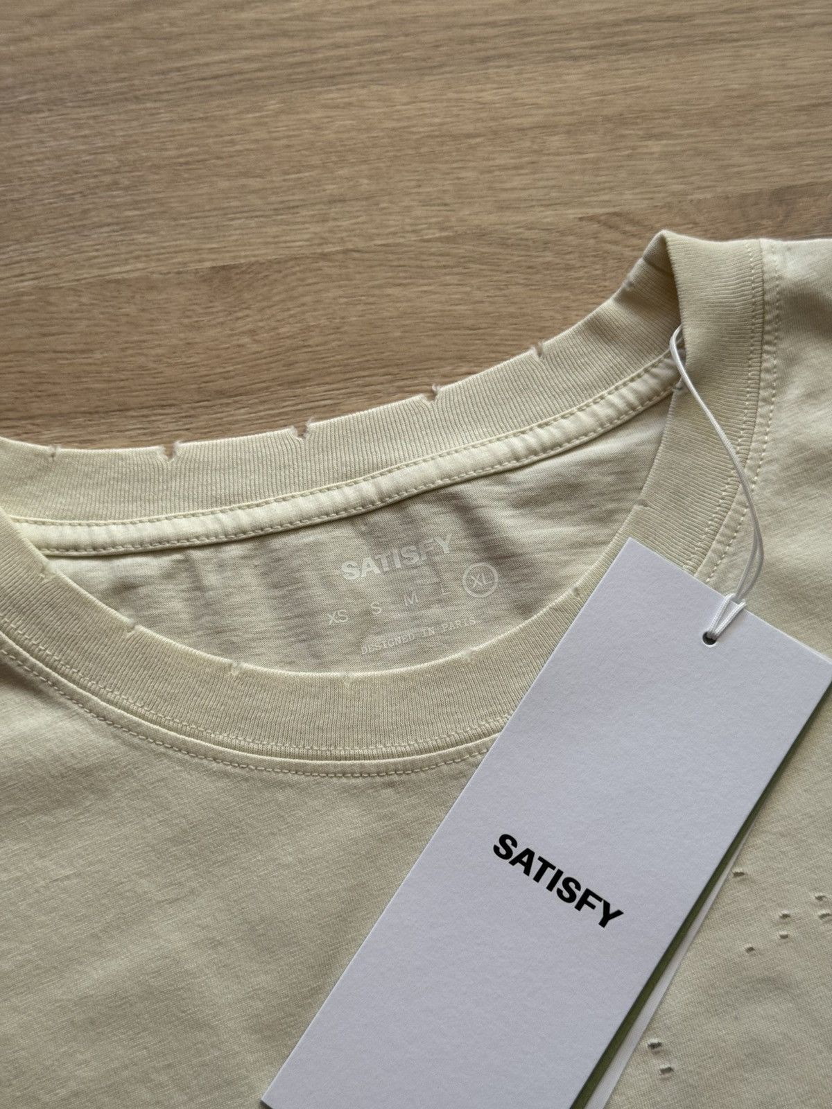 Satisfy Satisfy Running MothTech The Rocker “Off-White” Long Sleeve Size US XL / EU 56 / 4 - 7 Thumbnail