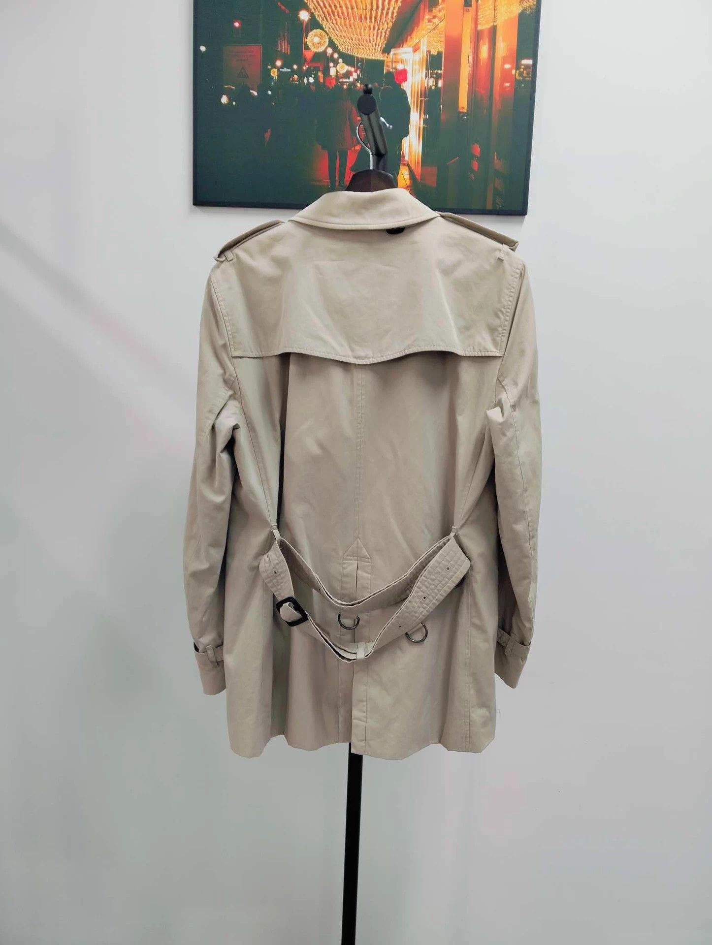Burberry Burberry double-breasted trench coat size 50 95new Size US M / EU 48-50 / 2 - 2 Thumbnail