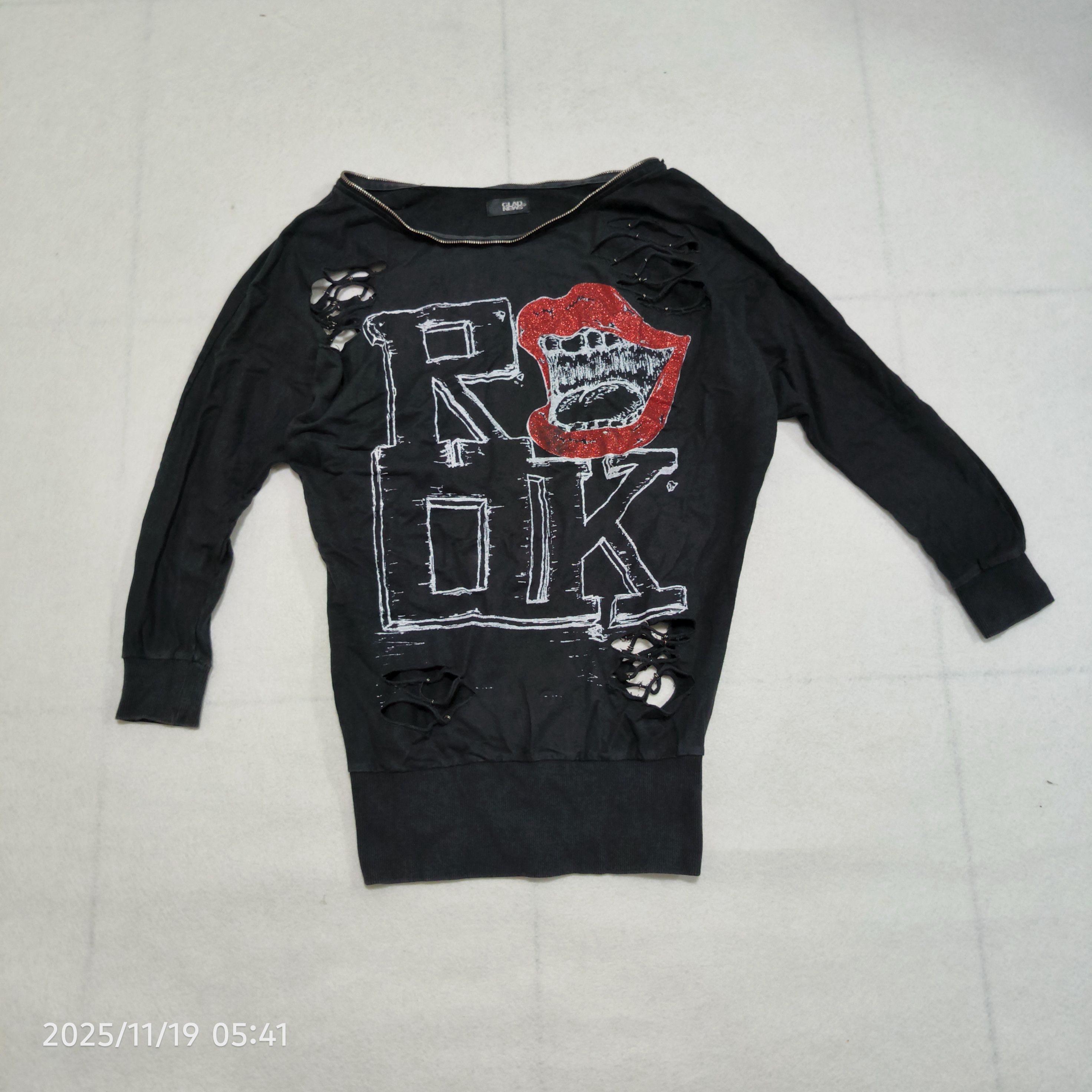 Japanese Brand Glad news Punk Rock Sedition Shirt Hysteric LGB inspired Size US L / EU 52-54 / 3 - 1 Thumbnail