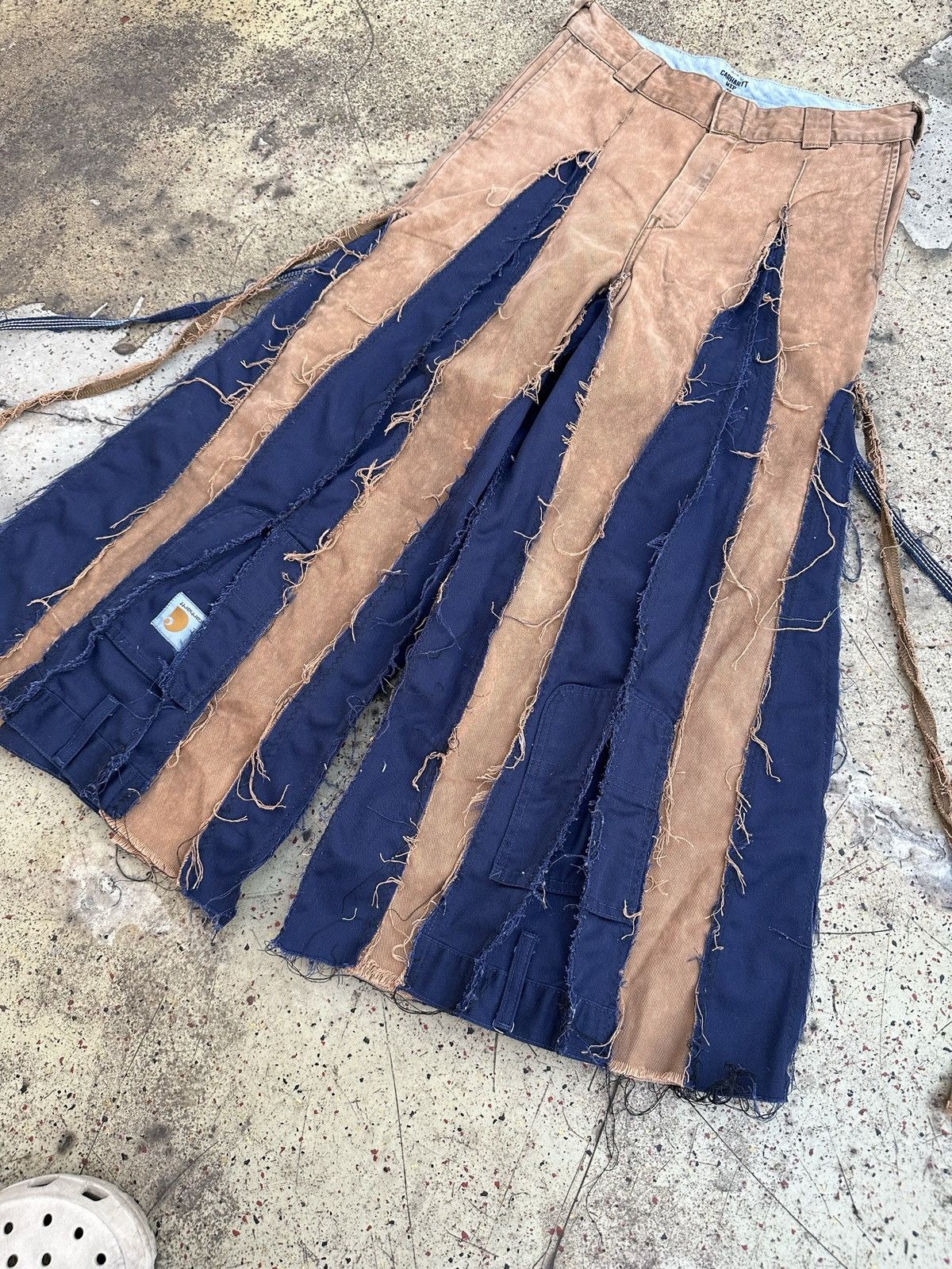 Carhartt × Vintage Carhartt Custom Wide Pants Size 29" - 4 Thumbnail