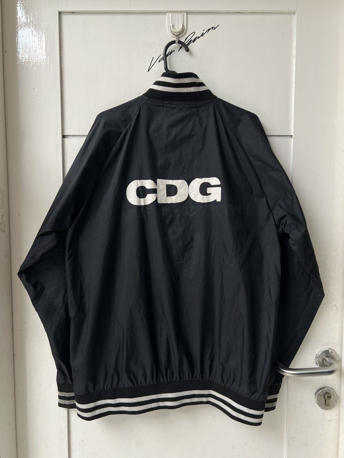 Comme des Garcons COMME des GARCONS Varsity Jacket Size US L / EU 52-54 / 3 - 1 Thumbnail