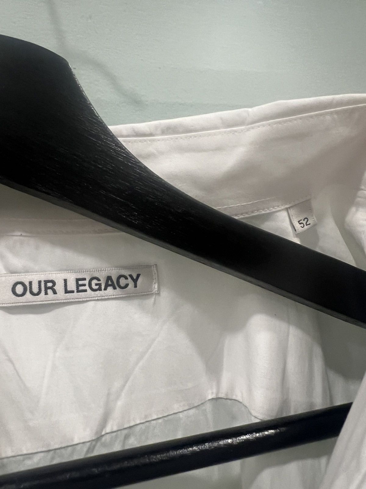 Our Legacy Our Legacy Dining Shirt White Cotton Size US L / EU 52-54 / 3 - 3 Thumbnail