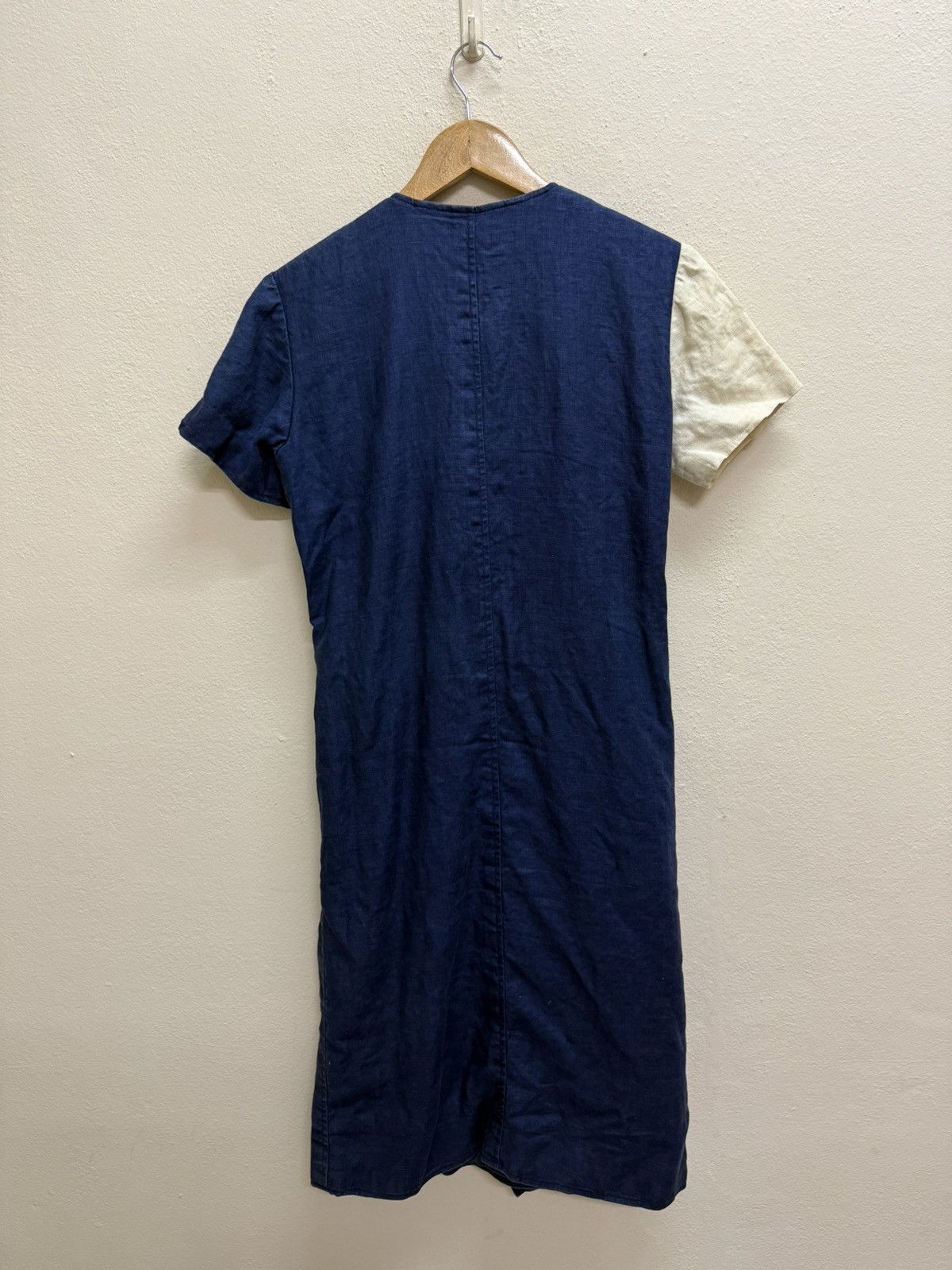 Saint Laurent Paris YVES SAINT LAURENT PARIS RIVE GAUCHE 1970’s LINEN DAY DRESS Size XS / US 0-2 / IT 36-38 - 20 Thumbnail