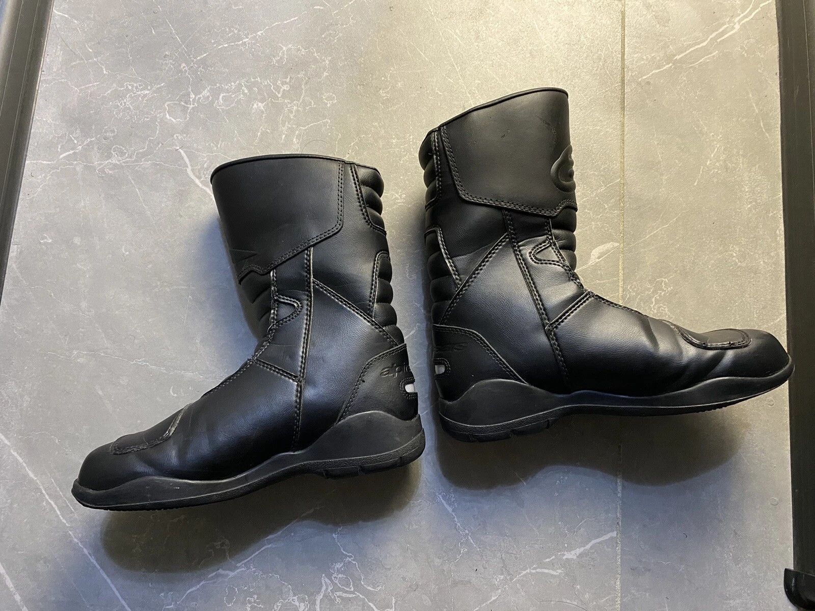Alpinestars alpinestars boots leather Motorcycle Black Sz 40 Size US 6.5 / EU 39-40 - 3 Thumbnail