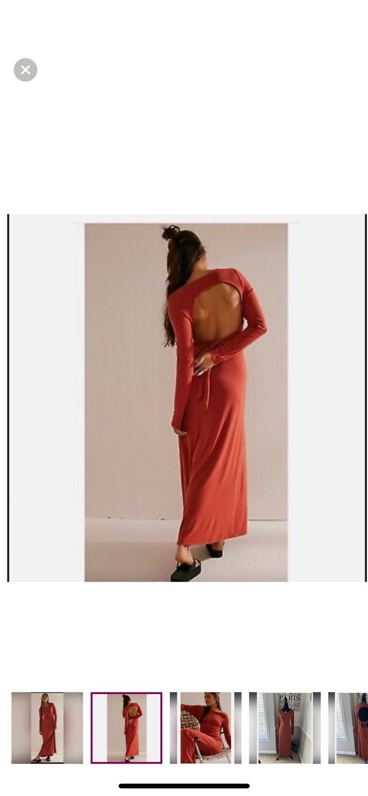 Free people Jersey maxi dress