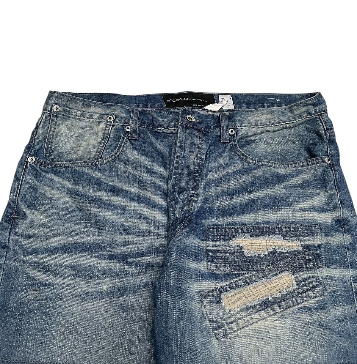 Rocawear Very Rare Vintage Rocawear Hip Hop Rapper Baggy Jeans 2000s Size US 38 / EU 54 - 3 Thumbnail