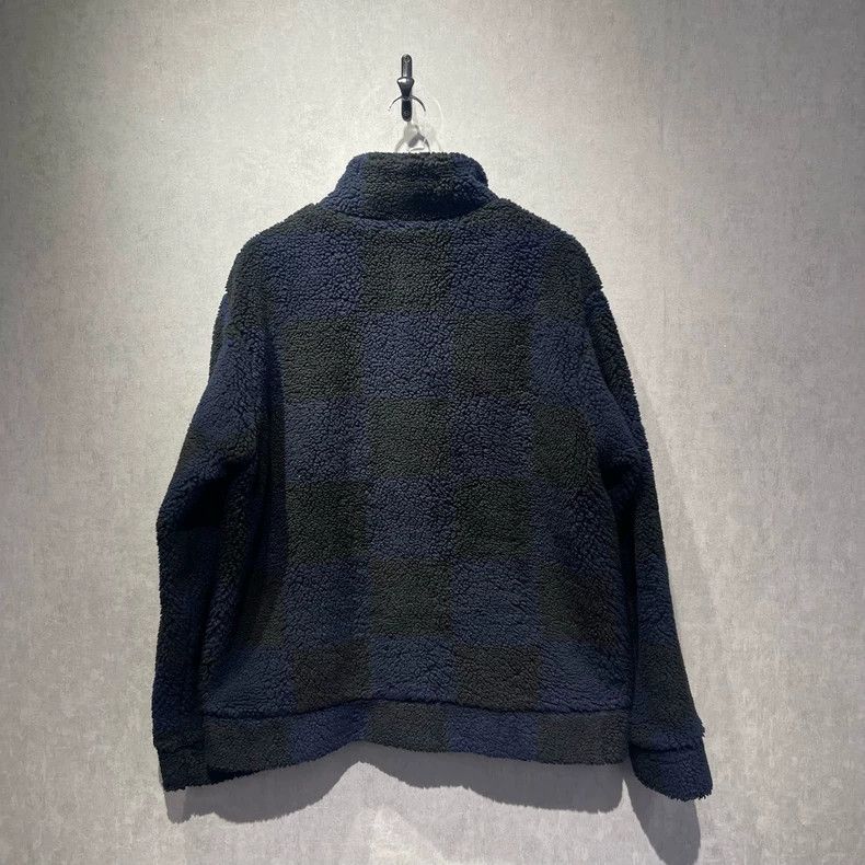 Louis Vuitton Louis Vuitton size 4l Black and blue checkerboard teddy jac Size US M / EU 48-50 / 2 - 2 Thumbnail