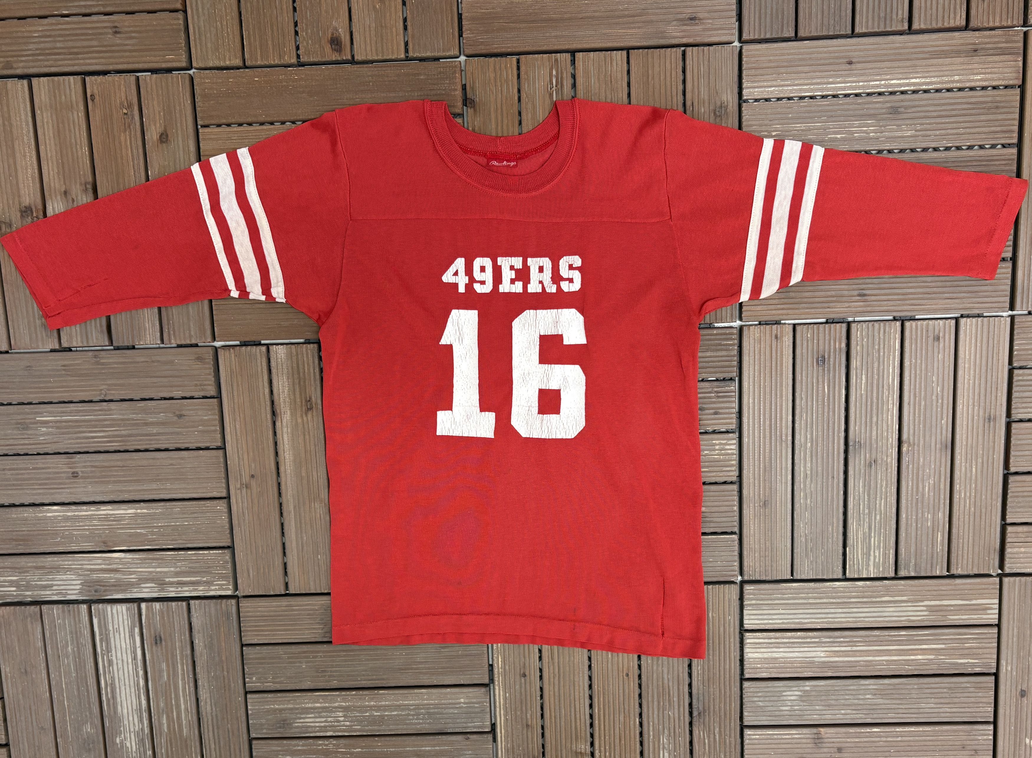 Vintage San Francisco 49ers Vintage Red 3/4 Sleeve Shirt Size US S / EU 44-46 / 1 - 5 Thumbnail