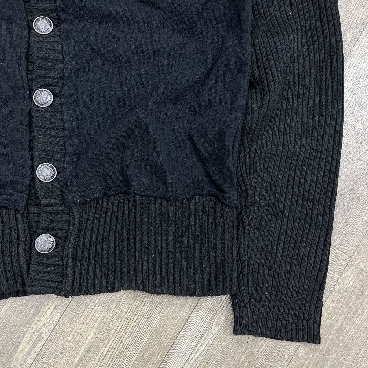 Japanese Brand Vintage 291295=Homme Wool Marina Militane Cardigan Size US M / EU 48-50 / 2 - 6 Thumbnail