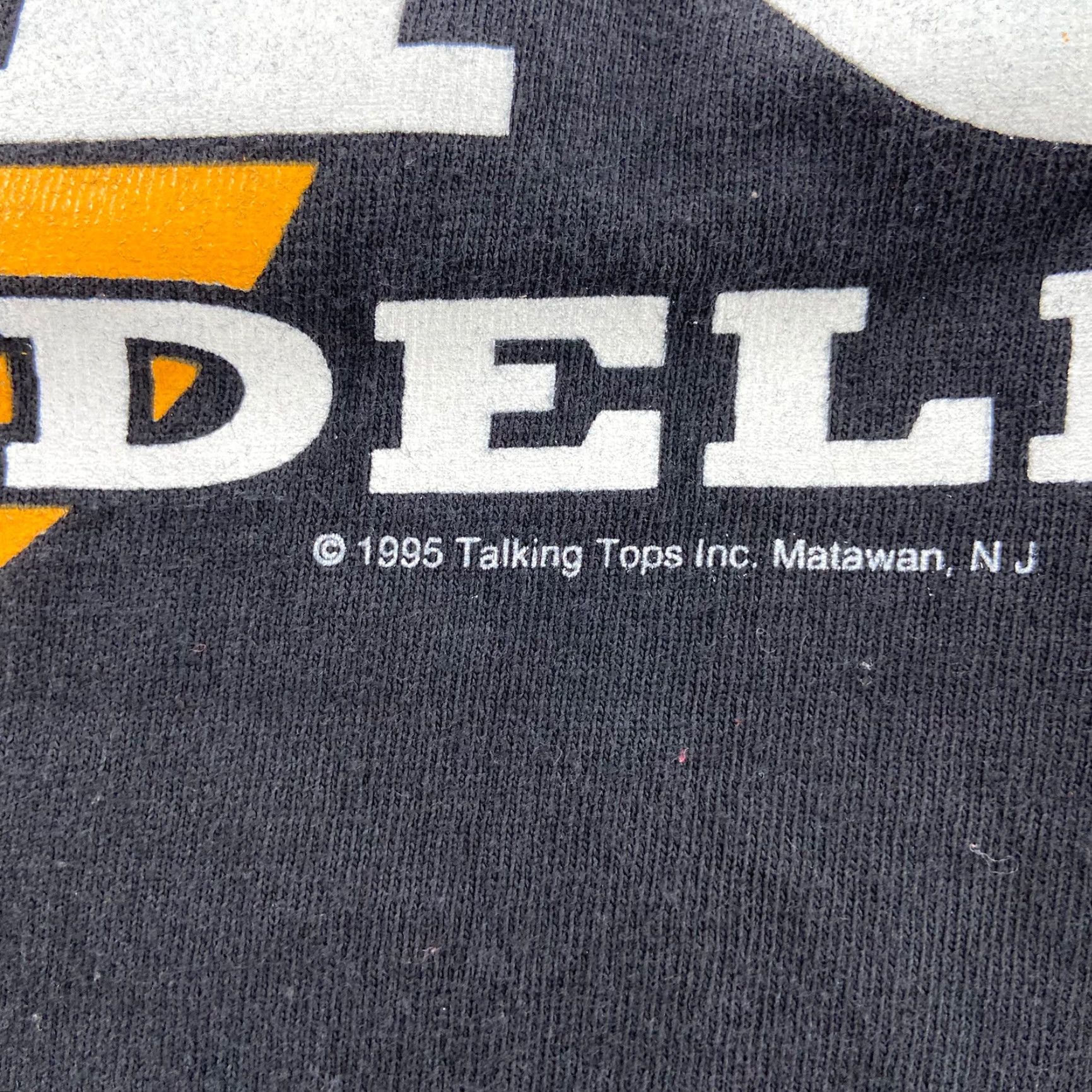 Tultex VINTAGE Tultex 90s USMC Marines T-Shirt Adult Medium Black Semper Fidelis Eagle Globe Anchor Graphic Tee Mens Size US M / EU 48-50 / 2 - 4 Thumbnail