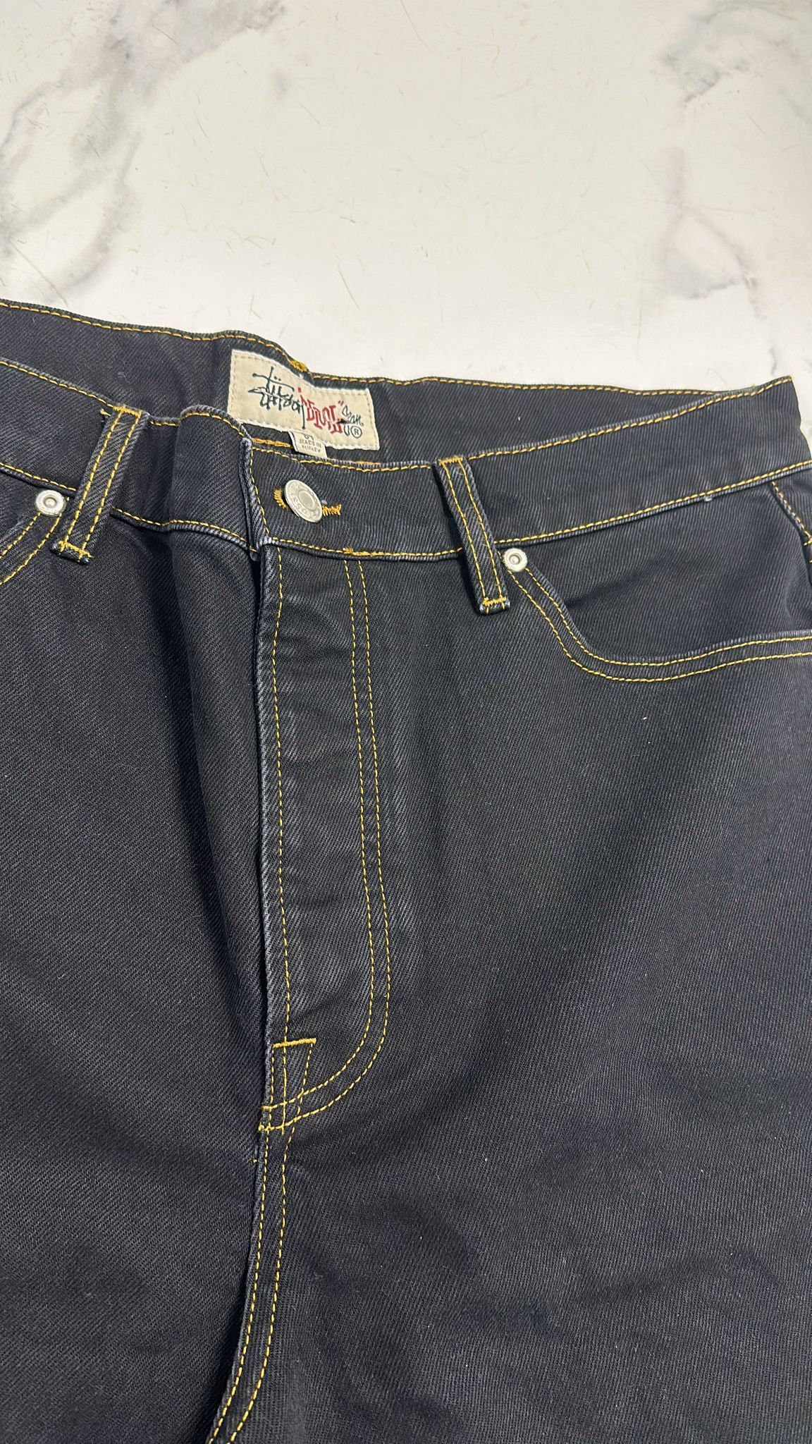 Stussy Stussy Big Ol Short Washed Black Size 30 Size US 30 / EU 46 - 5 Thumbnail