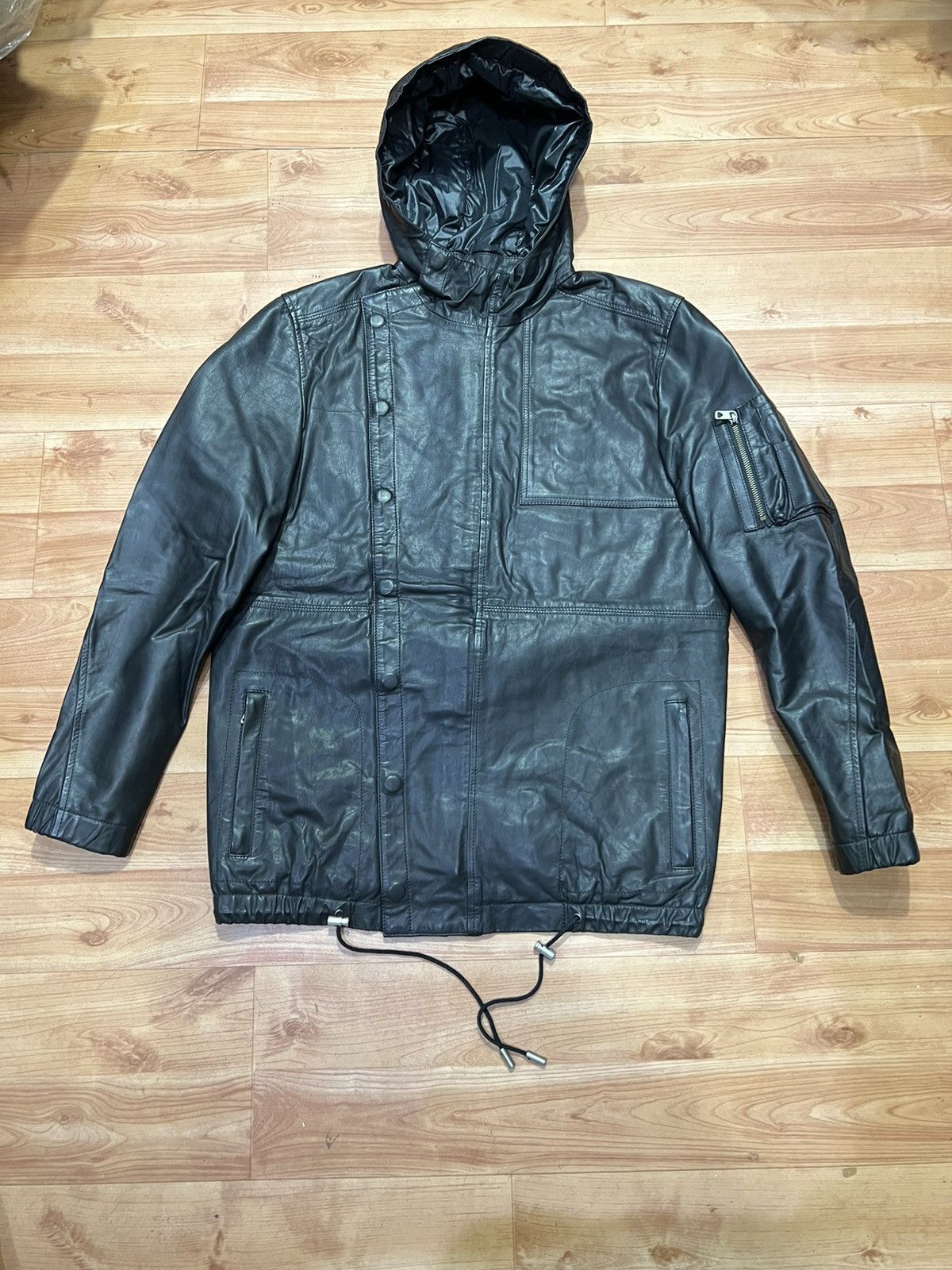 Diesel Black Gold Diesel BLACKGOLD leather jacket Size US M / EU 48-50 / 2 - 1 Thumbnail
