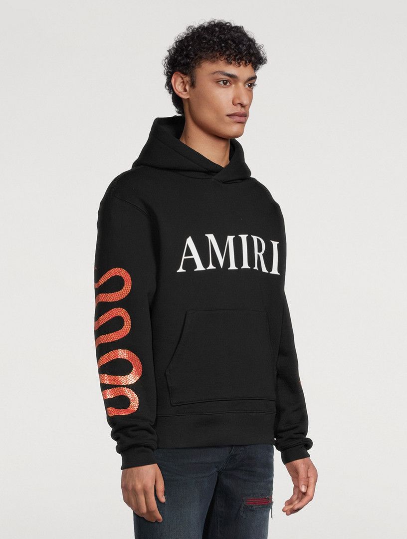 Amiri o1h1sh10525 Snake Hoodie in Black Size US S / EU 44-46 / 1 - 4 Thumbnail
