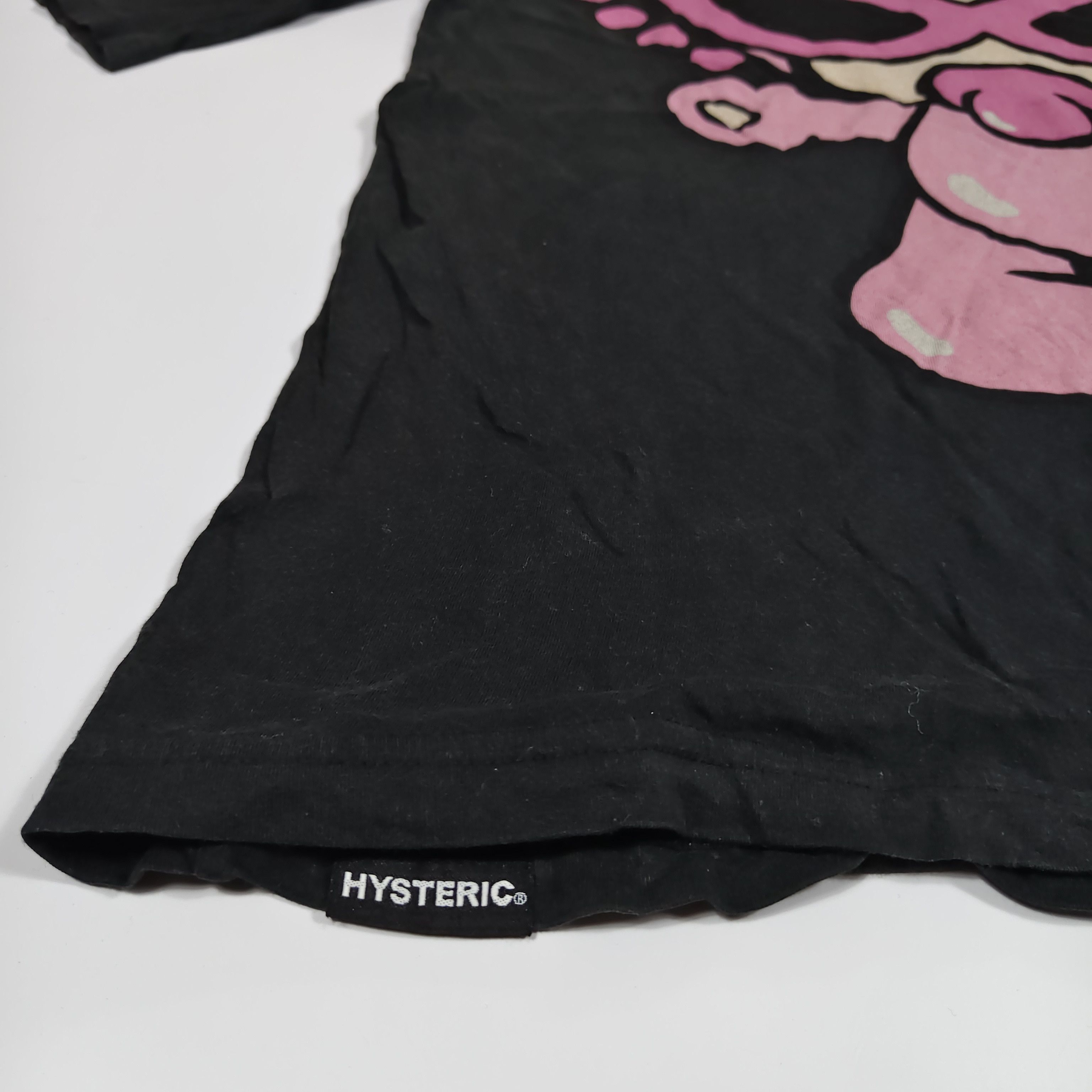 Hysteric Glamour Hysteric Glamour Baby Angel Black Pink Bear Graphic Y2K #F Size US M / EU 48-50 / 2 - 4 Thumbnail
