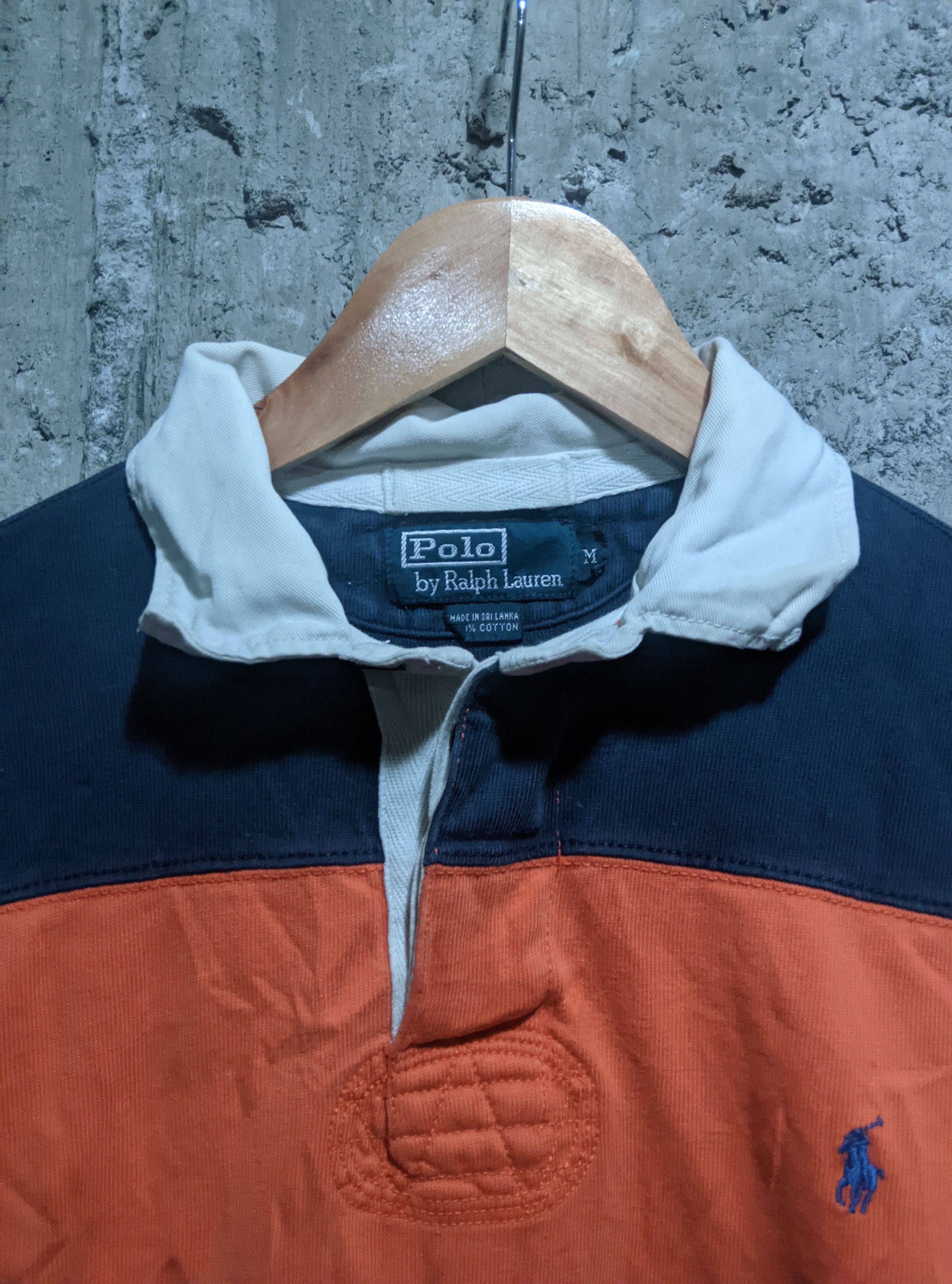 Polo Ralph Lauren Vintage polo Ralph Lauren kanye west stripped t shirt Size US M / EU 48-50 / 2 - 3 Thumbnail